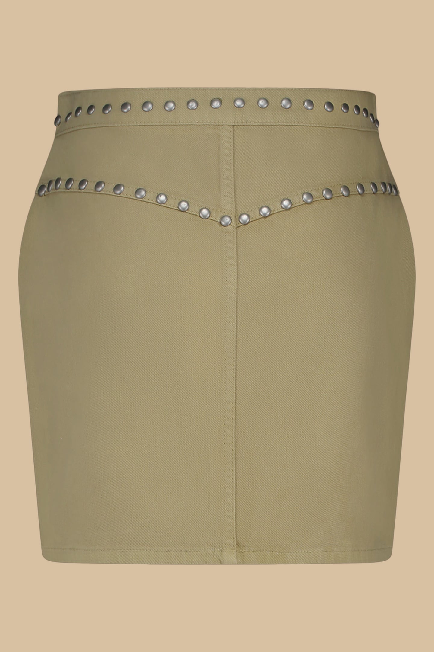 COCO SKIRT OLIVE GRAY 2