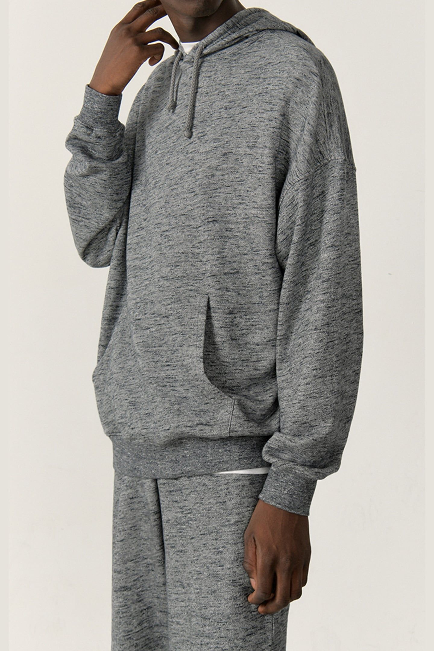 SOWABAY SWEAT SHIRT ANTHRACITE CHINE 9