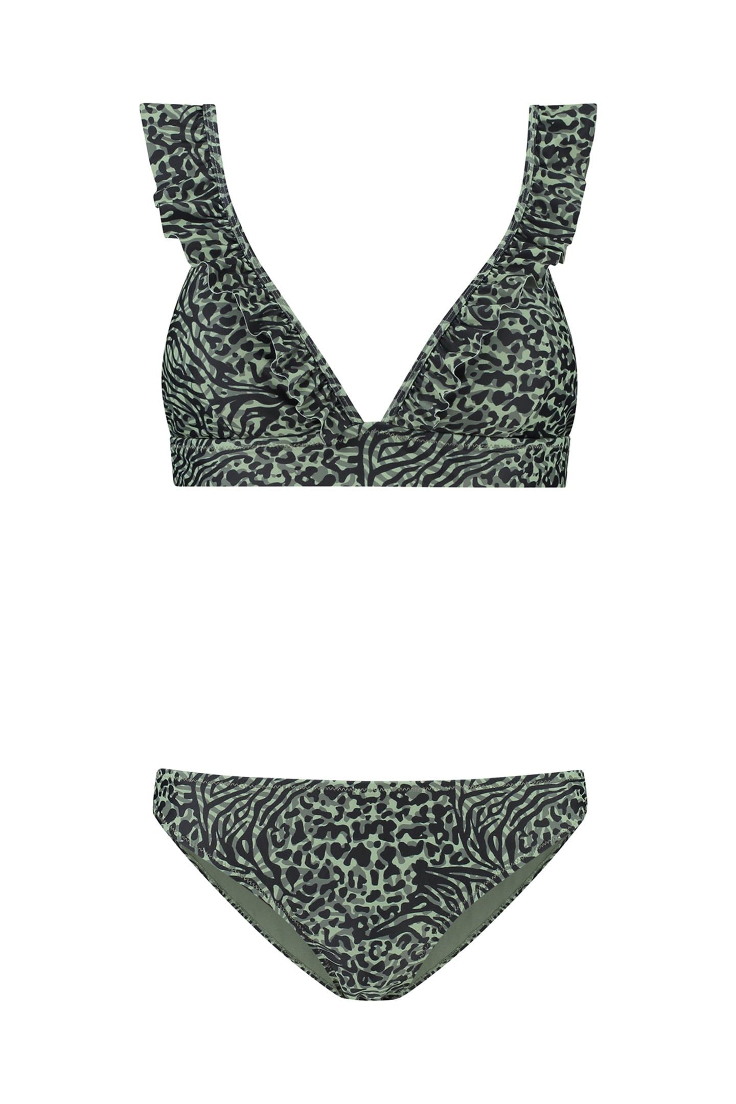 BOBBY BIKINI SET MIXED ANIMAL FOREST GREEN MIXED ANIMAL 6