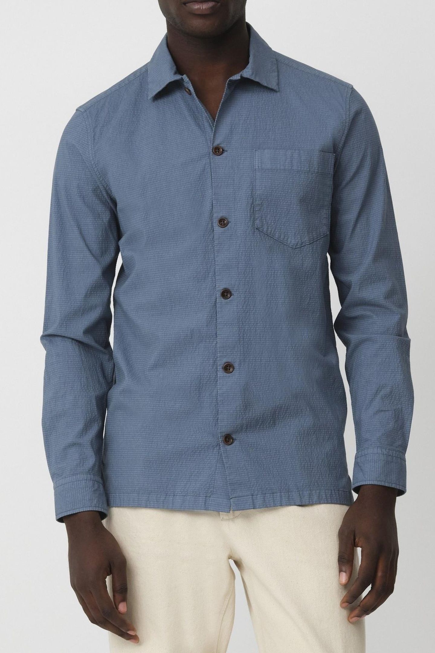 CASUAL SHIRT LM BLUE 1