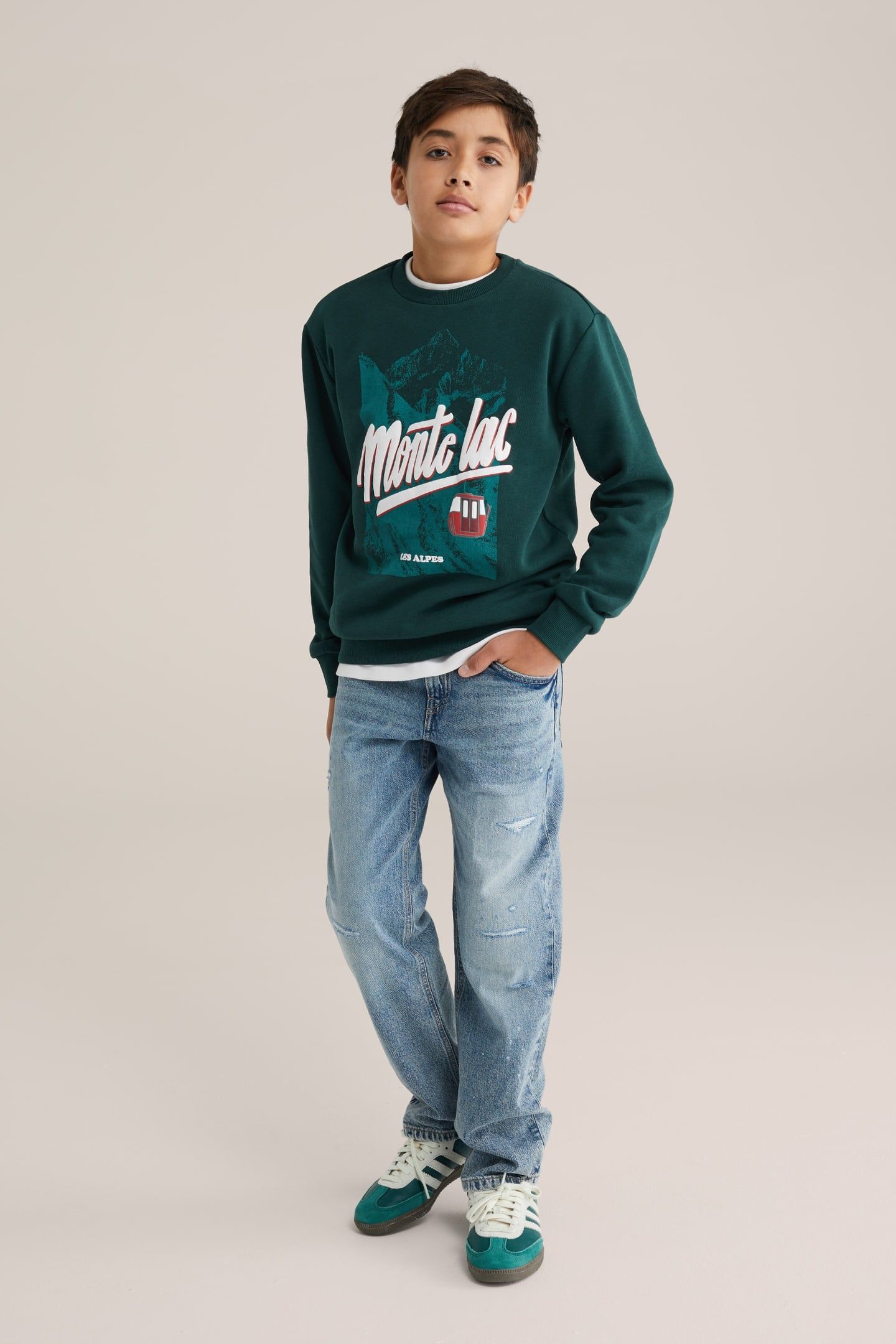 SWEATER DARK GREEN 2