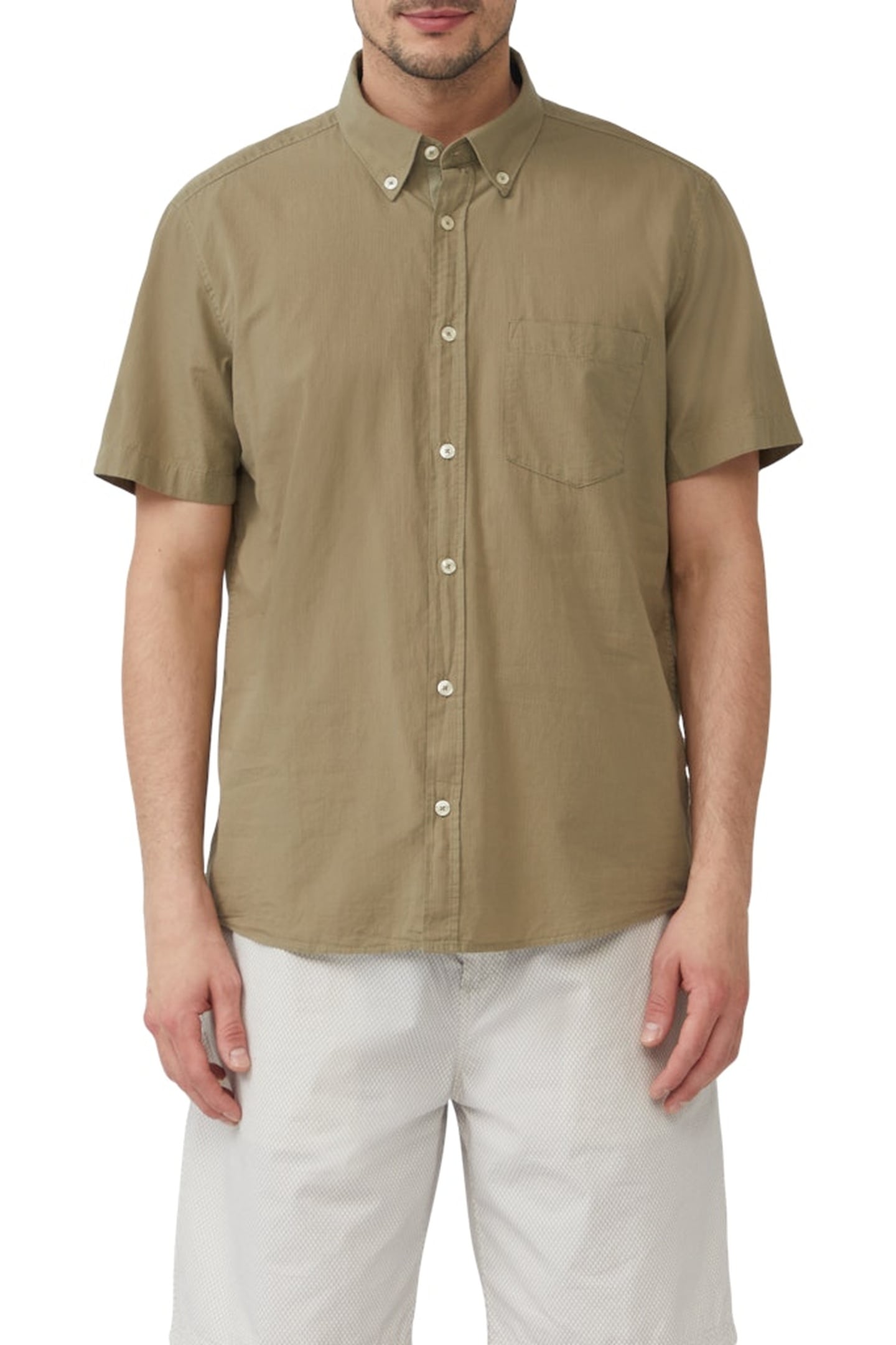 S.OLIVER SHIRTS DARK GREEN 1