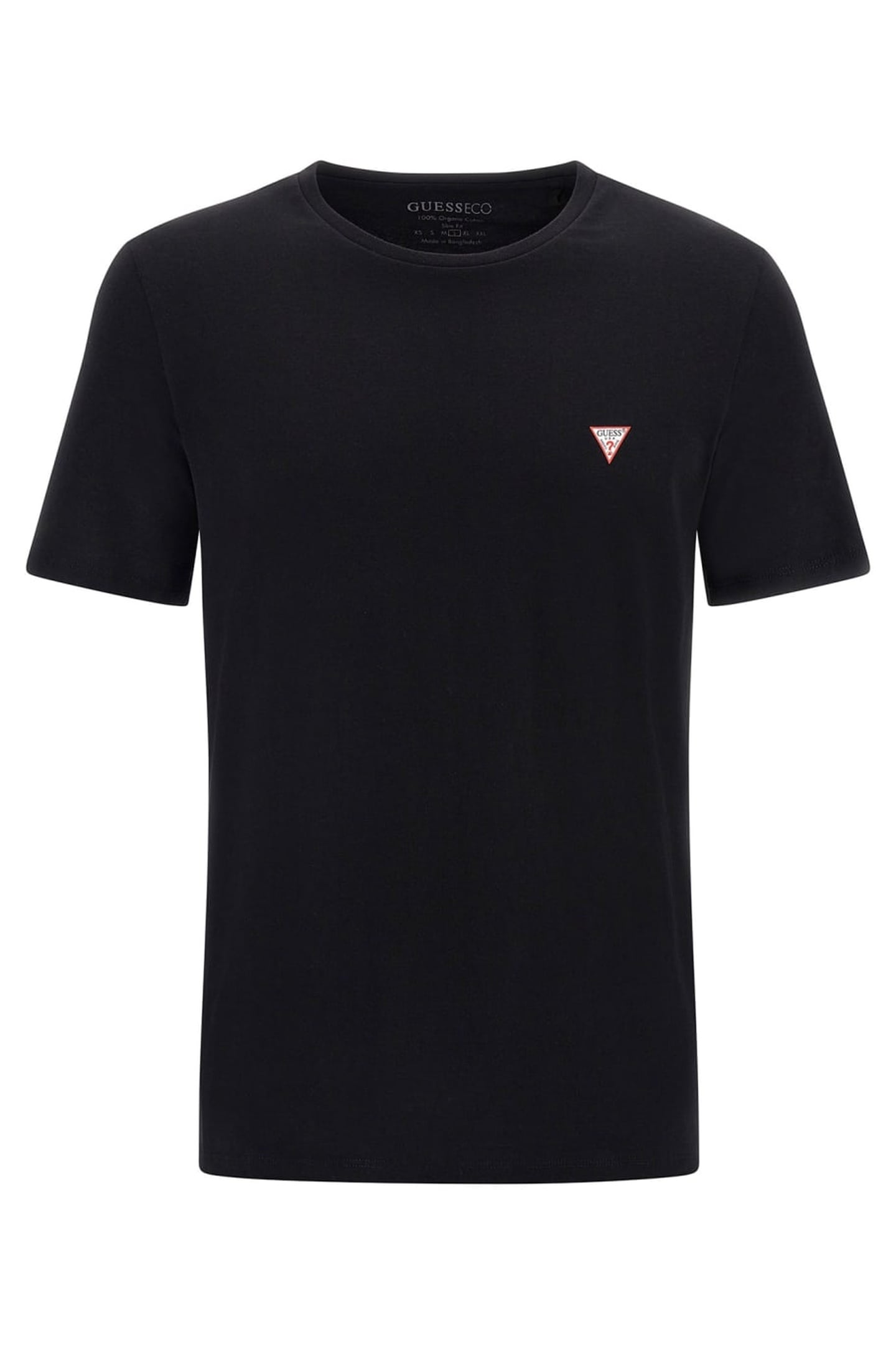 GUESS ECO CN SS CORE TEE JET BLACK A996 5