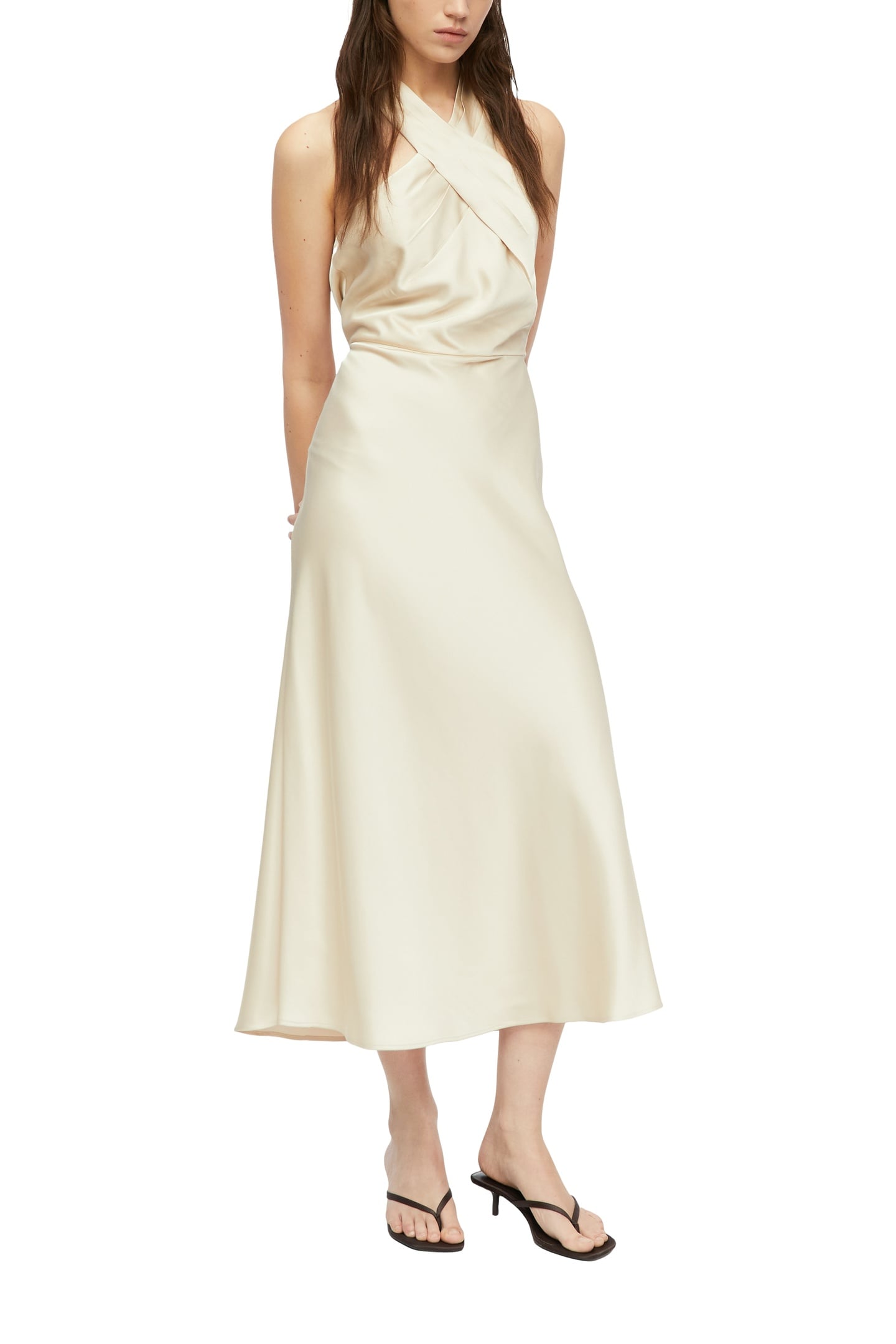 COMMA DRESSES BEIGE 2