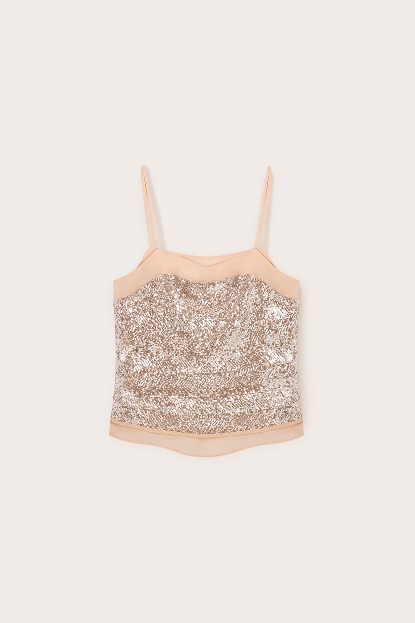 FULLY SEQUINNED TOP PINK 4