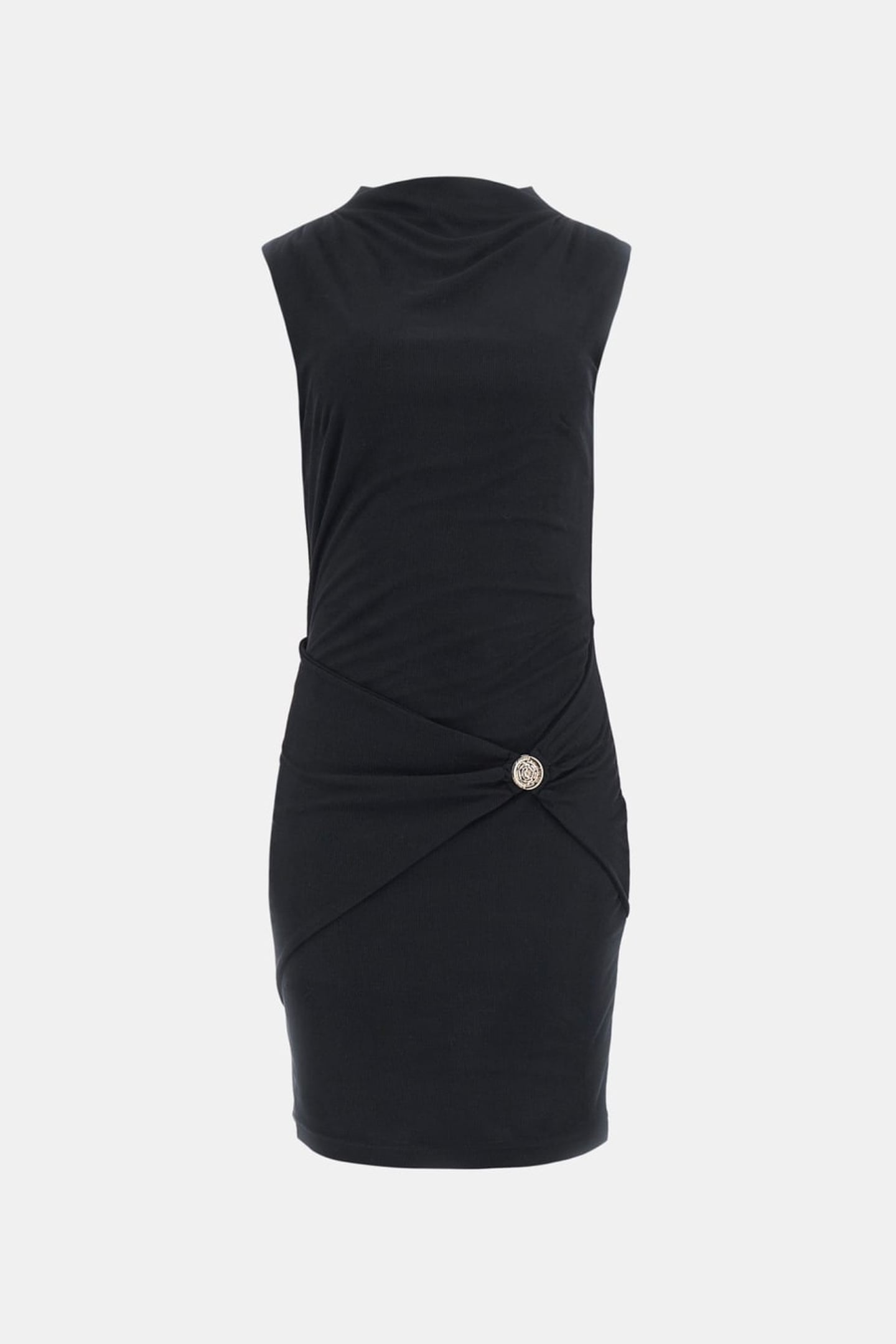 GUESS ECO ZAMA BUTTON DETAIL D JET BLACK A996 4