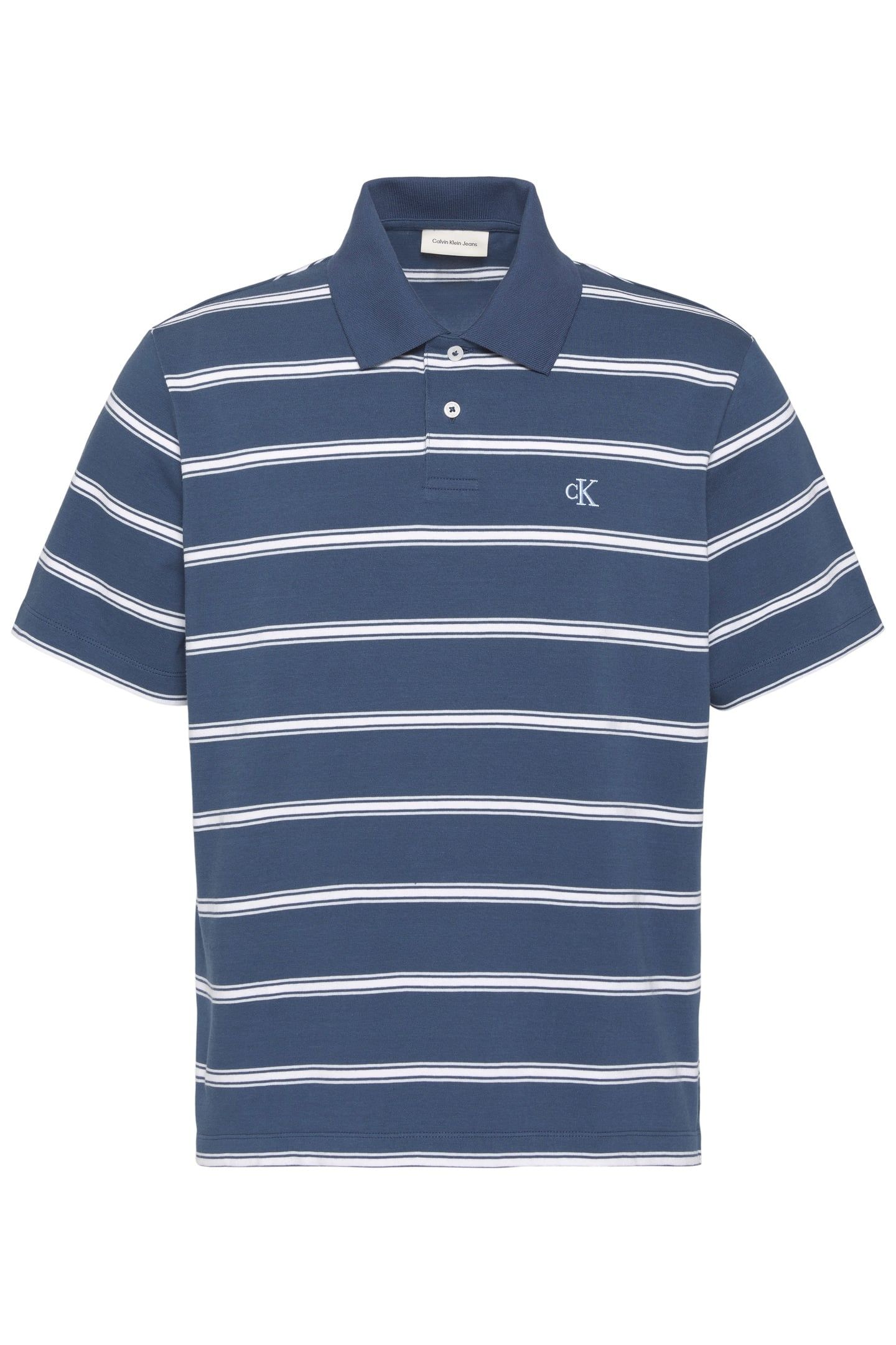 SS EASY 16S JERSEY POLO DARK DENIM 5