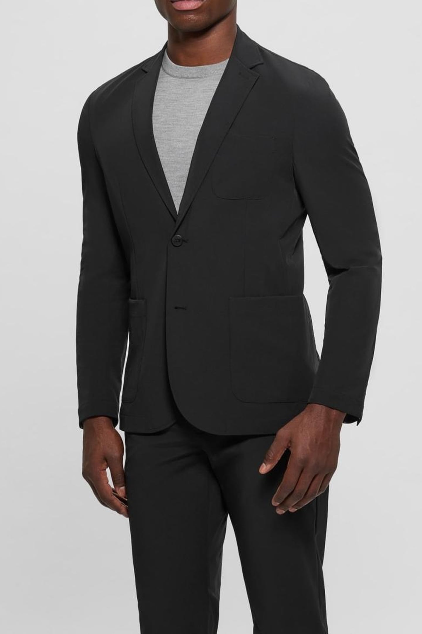 GUESS ECO TYRON BLAZER JET BLACK A996 3