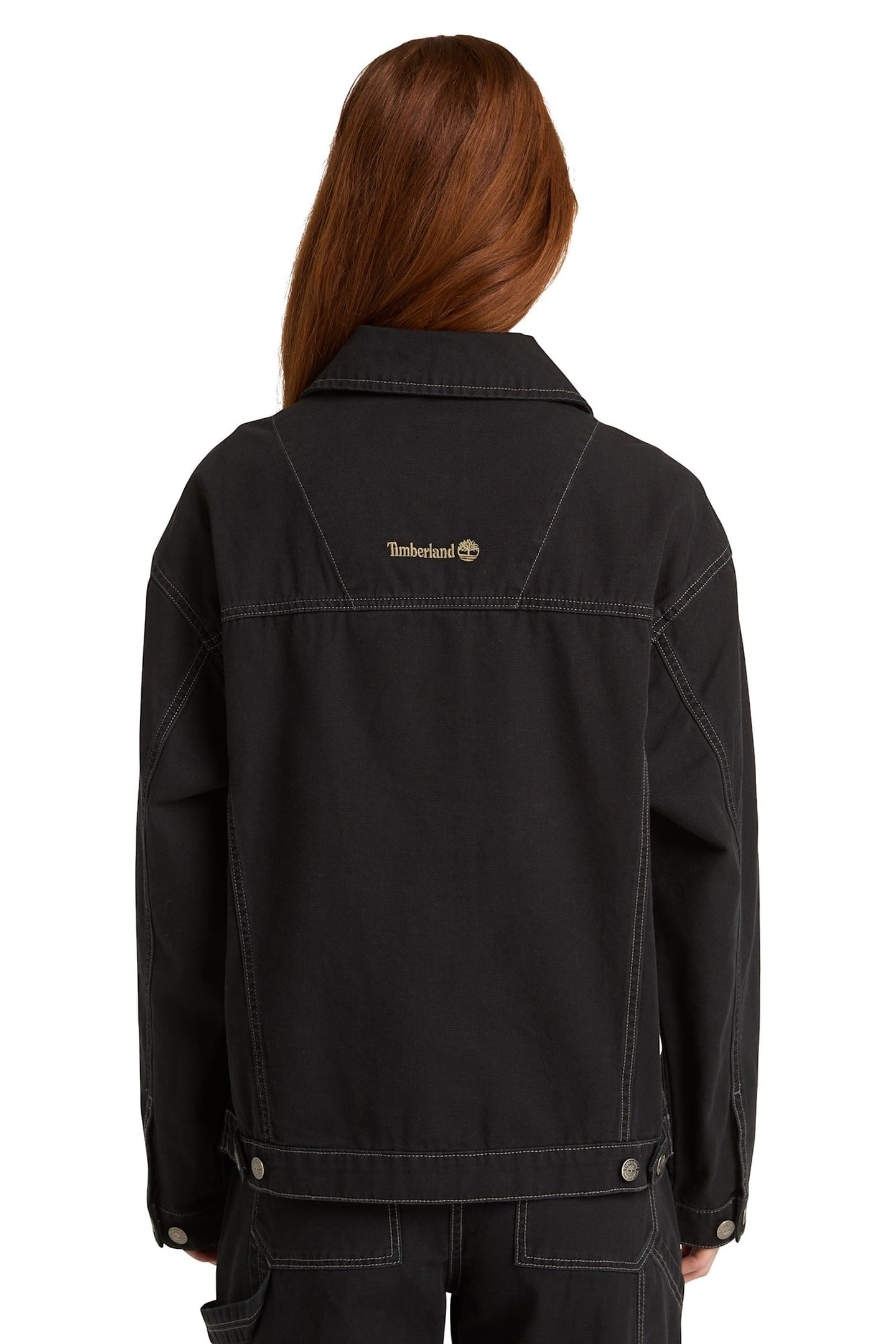 CANVAS TRUCKER JACKET BLACK 3