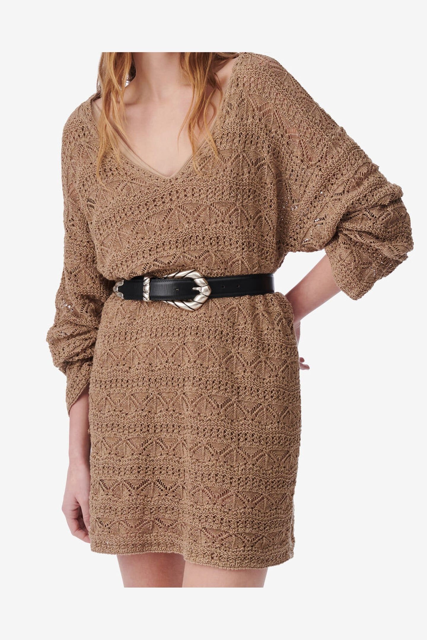 LIZAMI DRESS CAPPUCINO 1