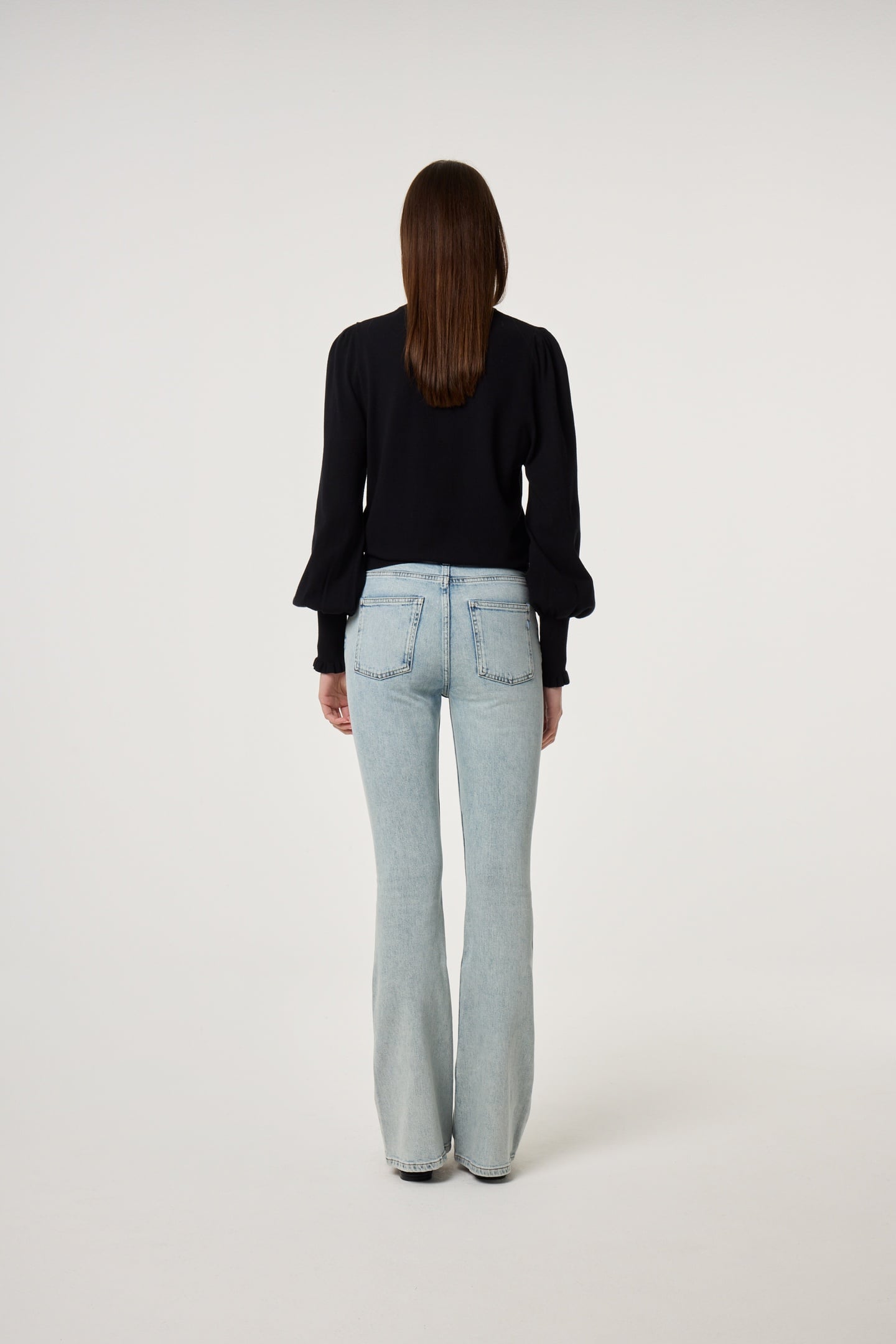 MOLLY BALLOON PULLOVER BLACK 3