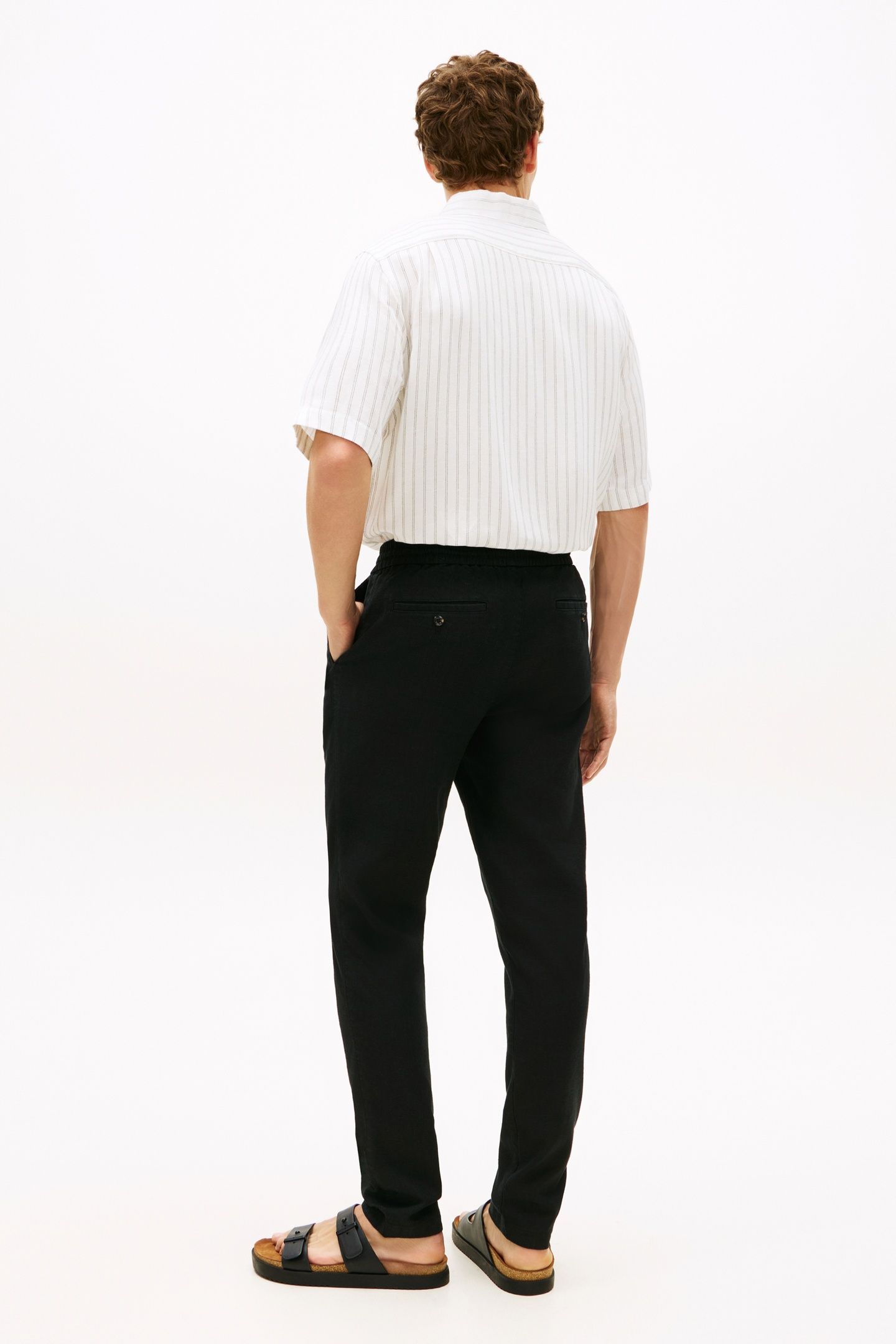 HARLEM PO SORONA LINEN CHINO BLACK 3