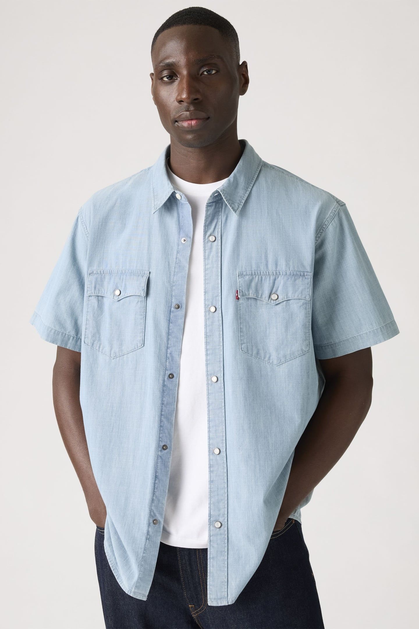 SHORT SLEEVE RELAXED FIT WESTERN SHIRT 2