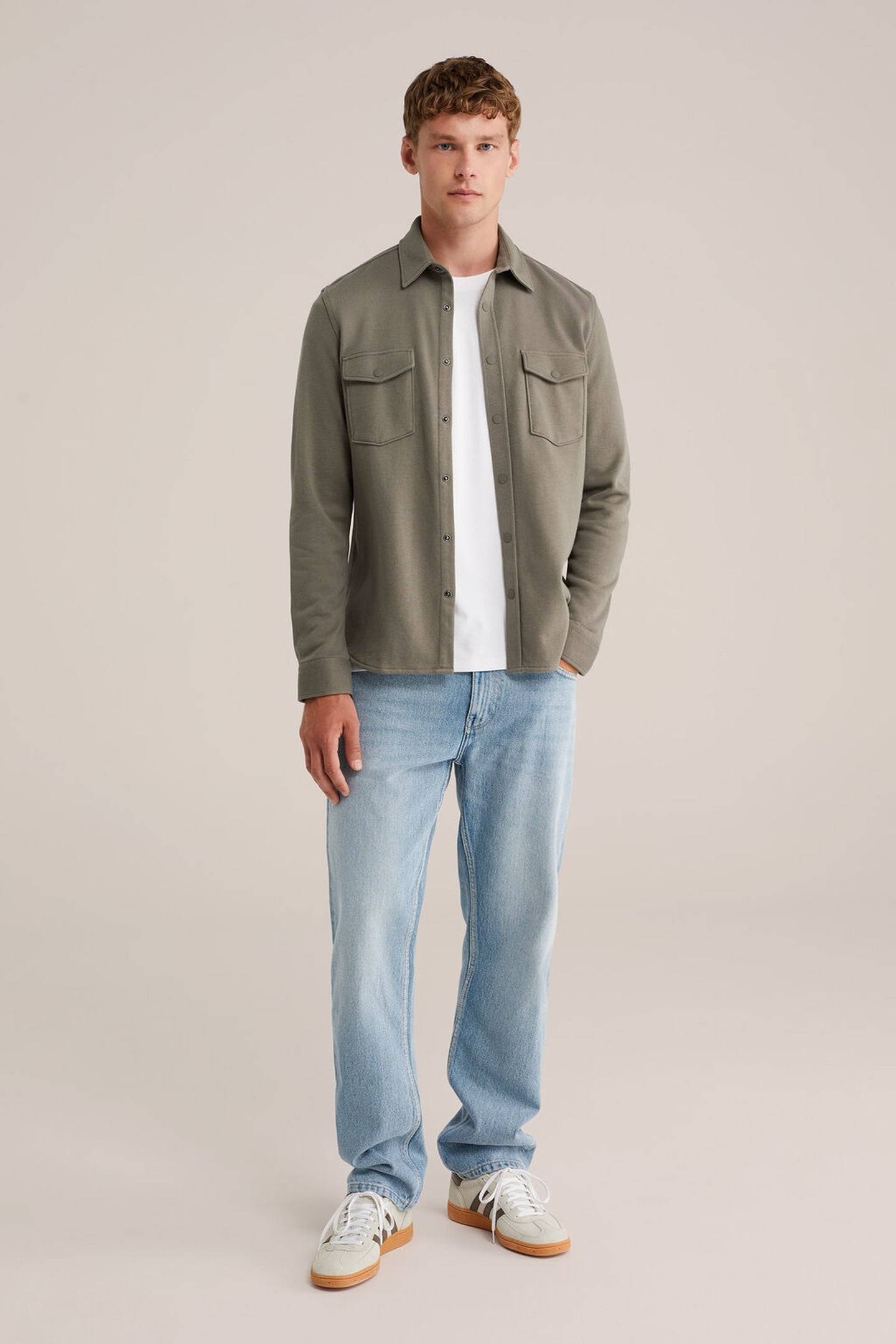 OVERSHIRT OLIVE GREEN 1