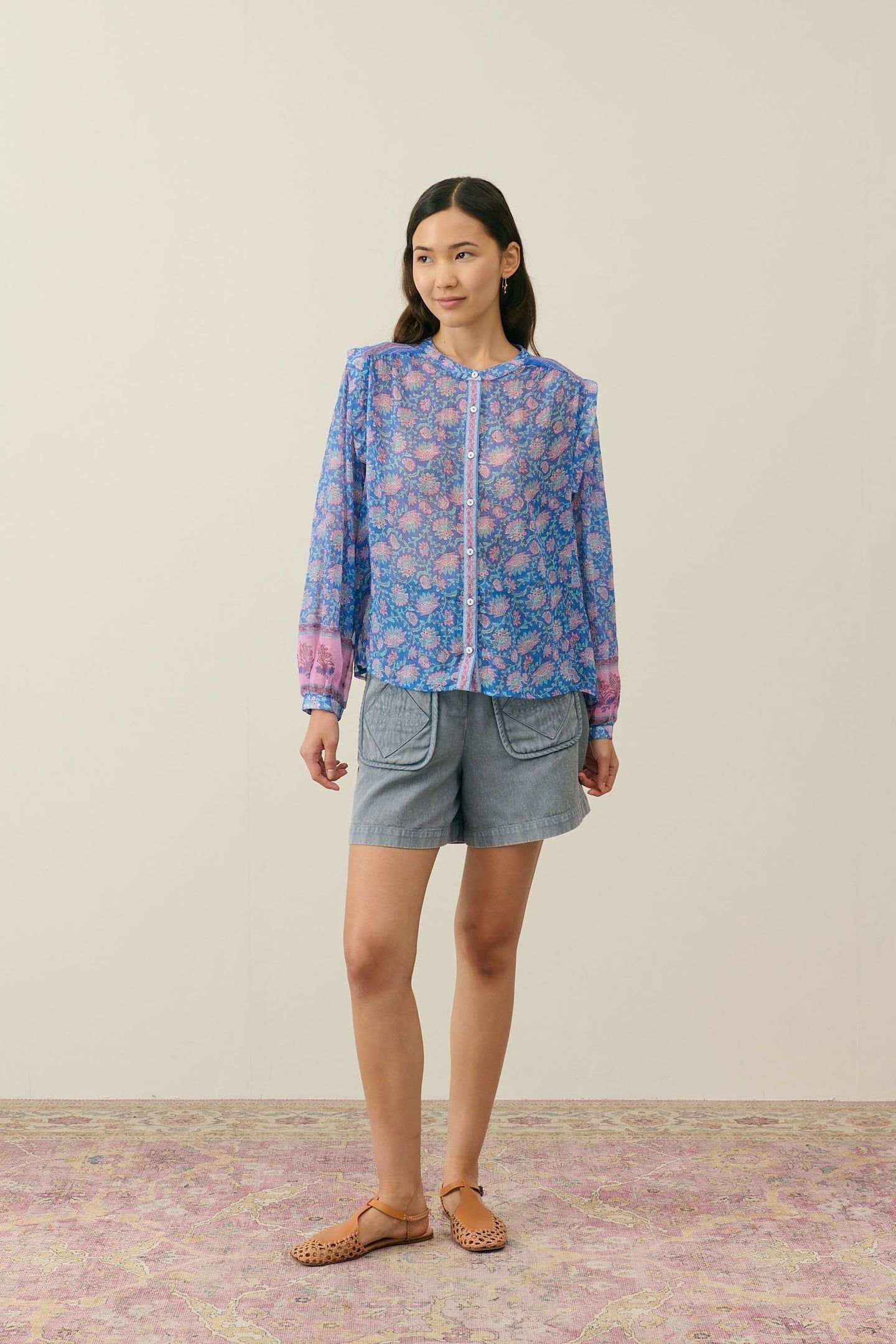 SHIRT JANE BLUE CAPRI COVE 3