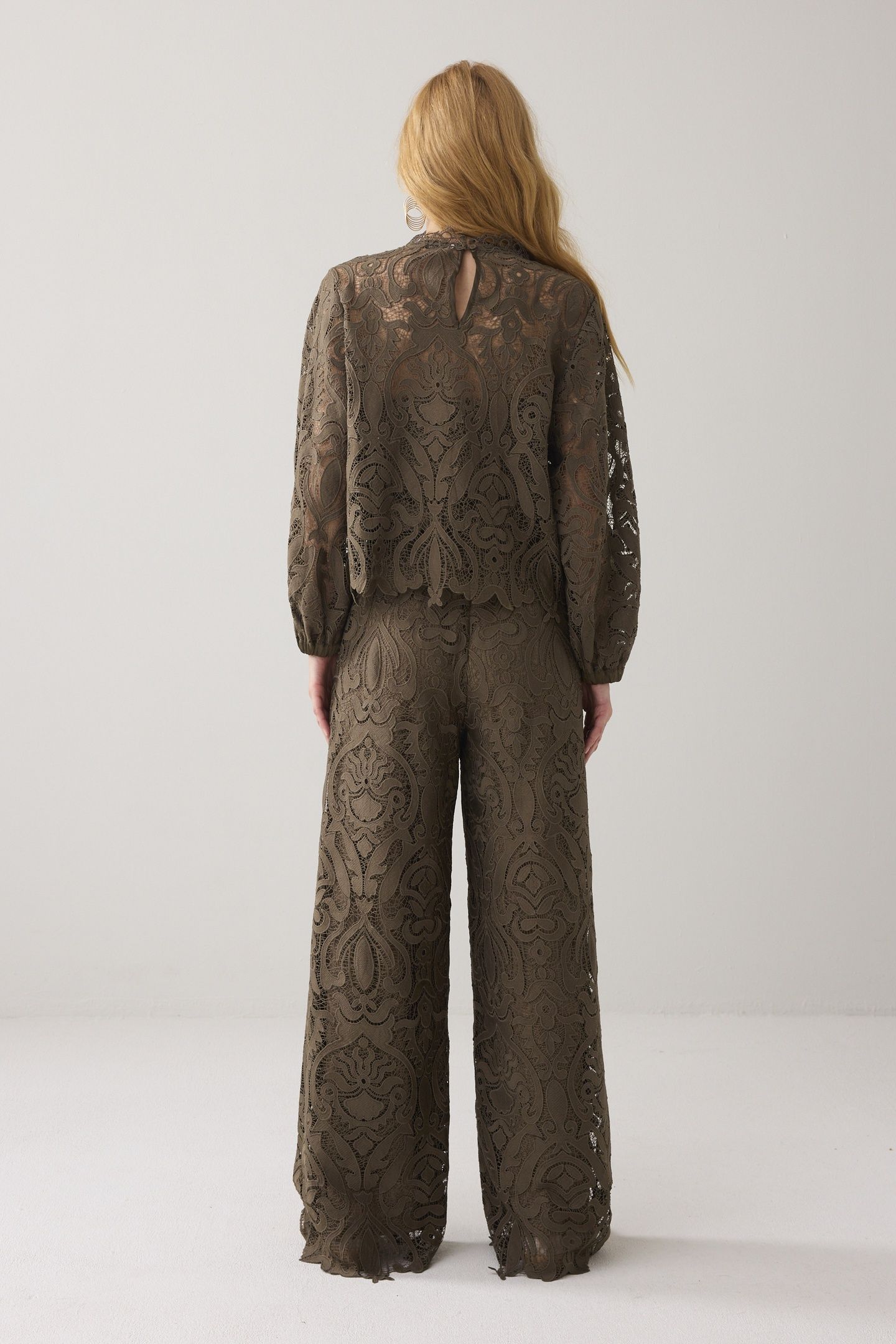TROUSERS LACE DARK CAMO 2