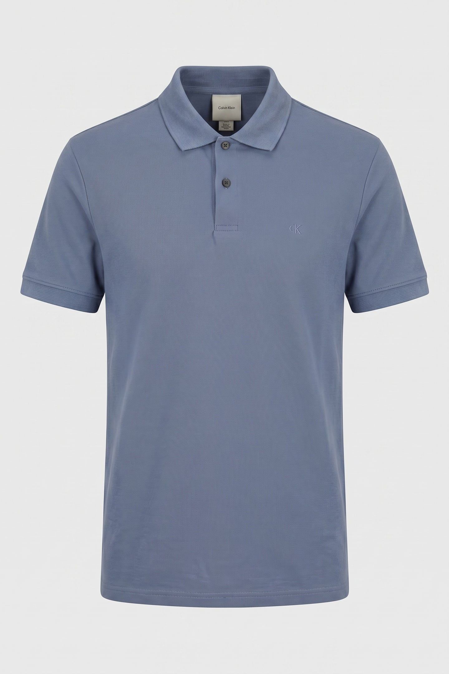 SS SLIM REFINED PIQUE POLO DUSTY SAILOR BLUE 3