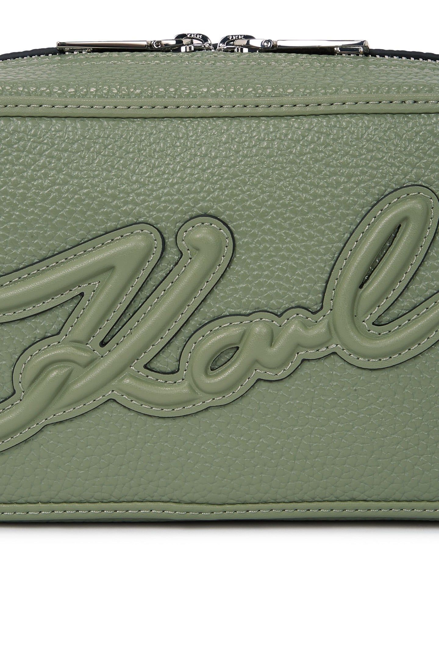 K/SKUARE CAMERA BAG GRAINY OIL GREEN 4