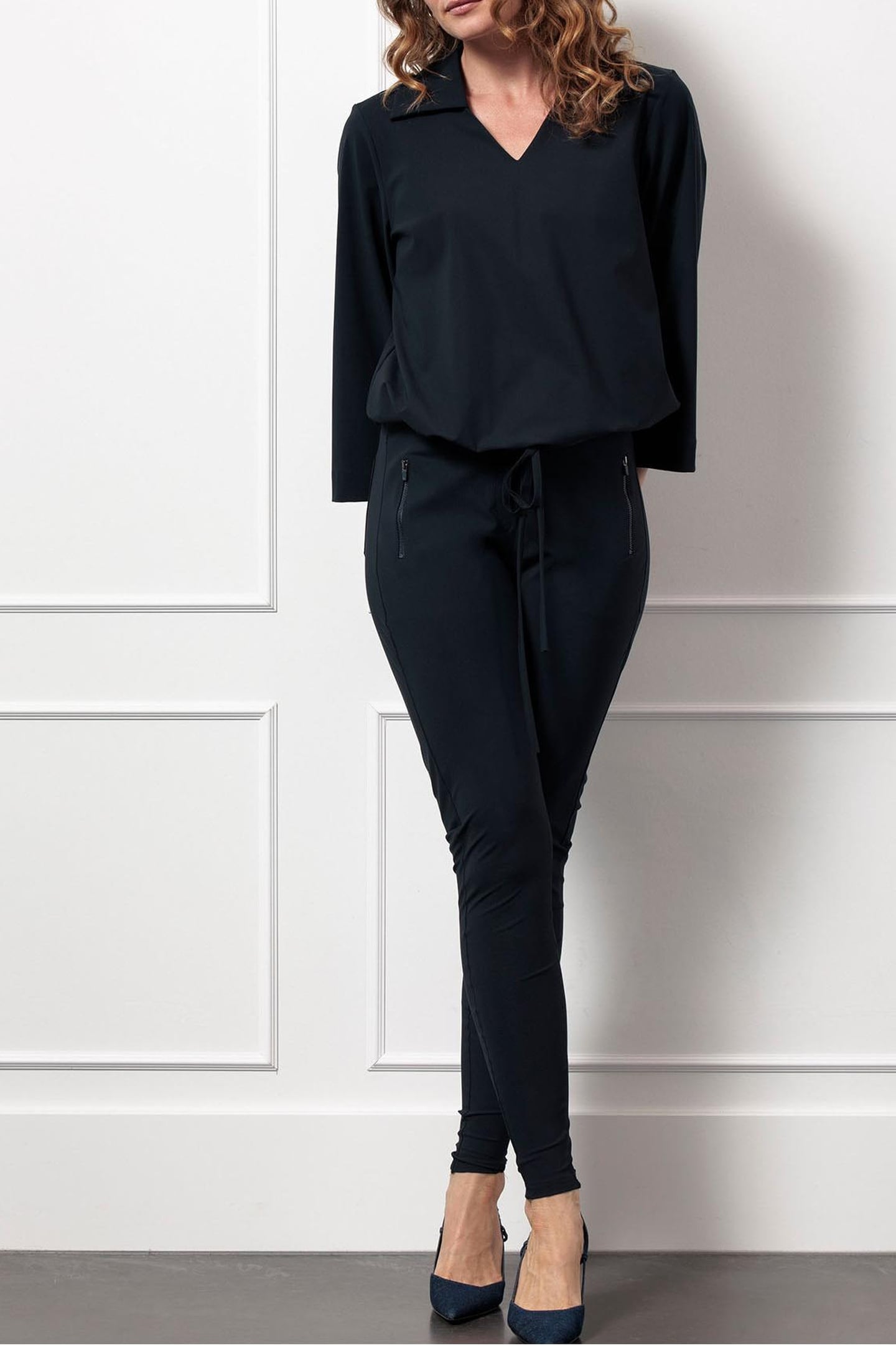 MARGOT TROUSERS DARK BLUE 3
