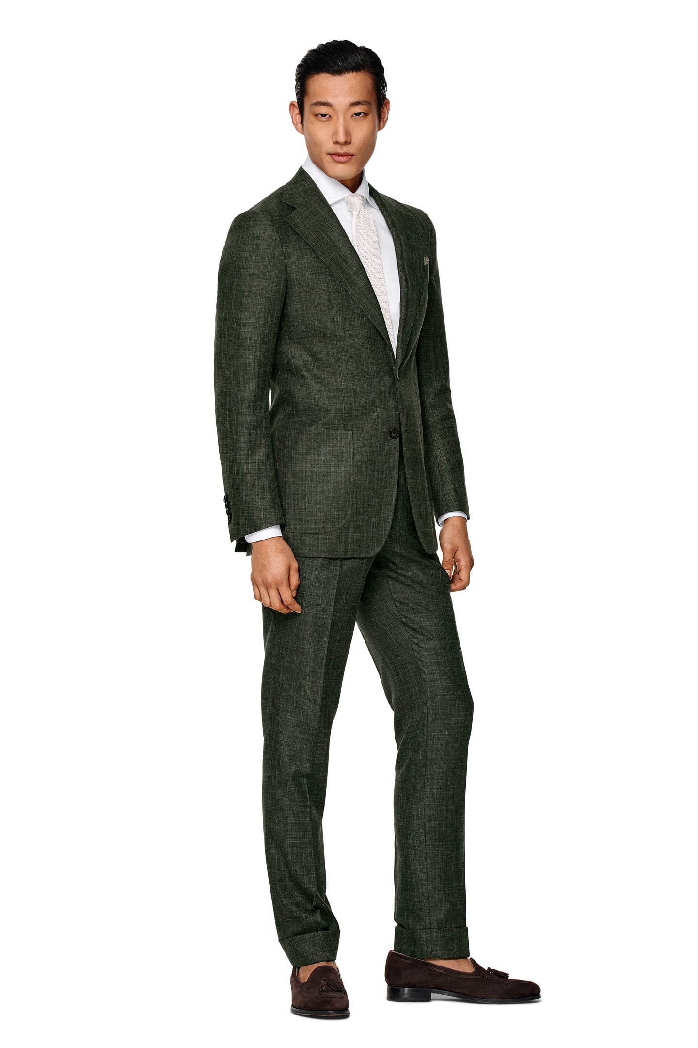 SUIT-GREEN NESTED SUITS DARK GREEN 2
