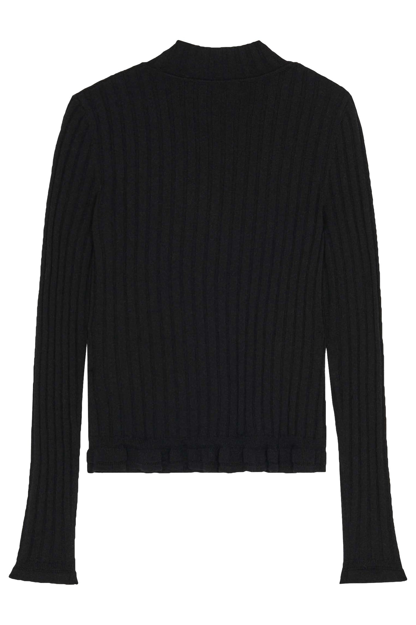 CARDIGAN GUSSO NOIR 2