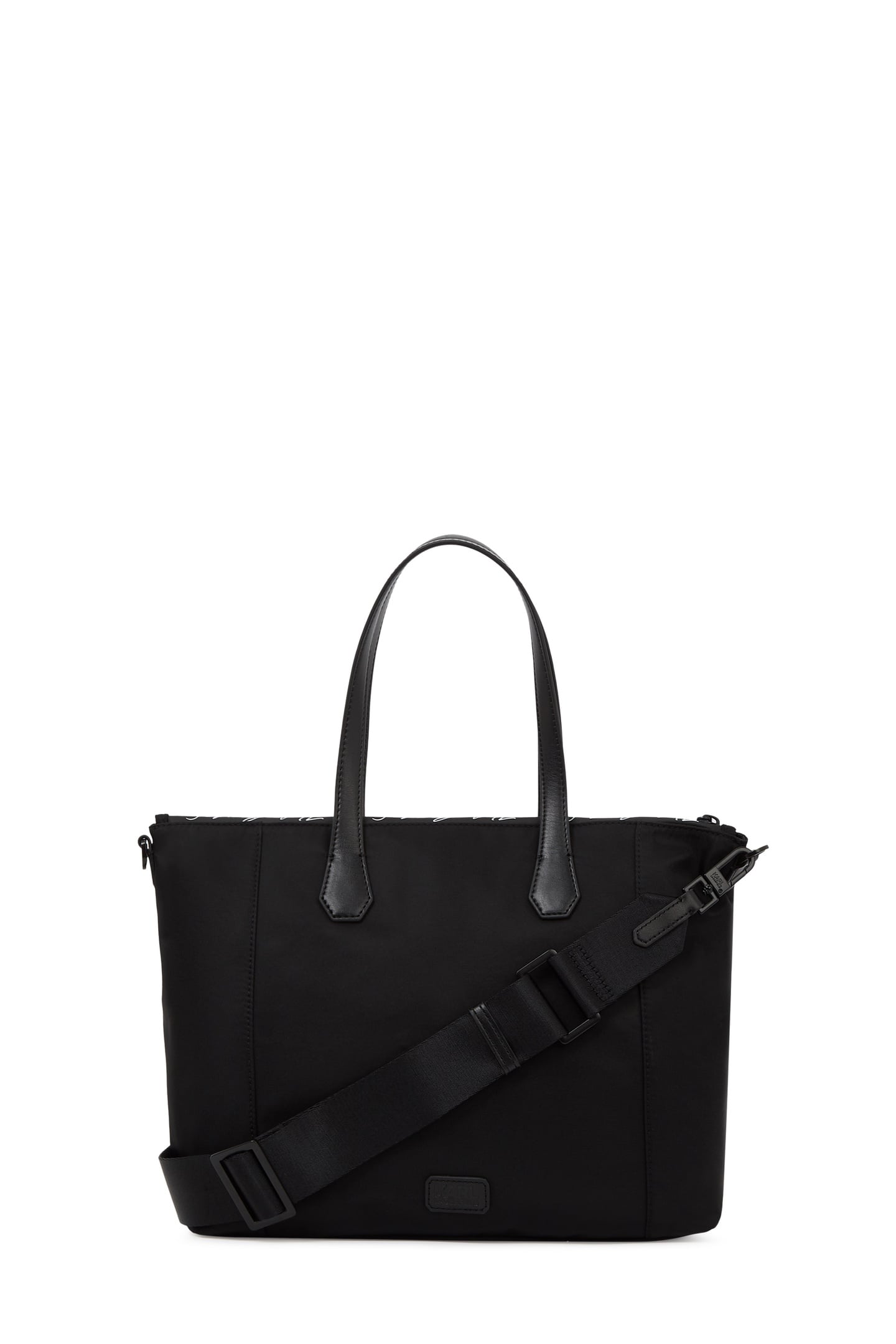 K/LUNA NYLON SMALL TOTE BLACK 1