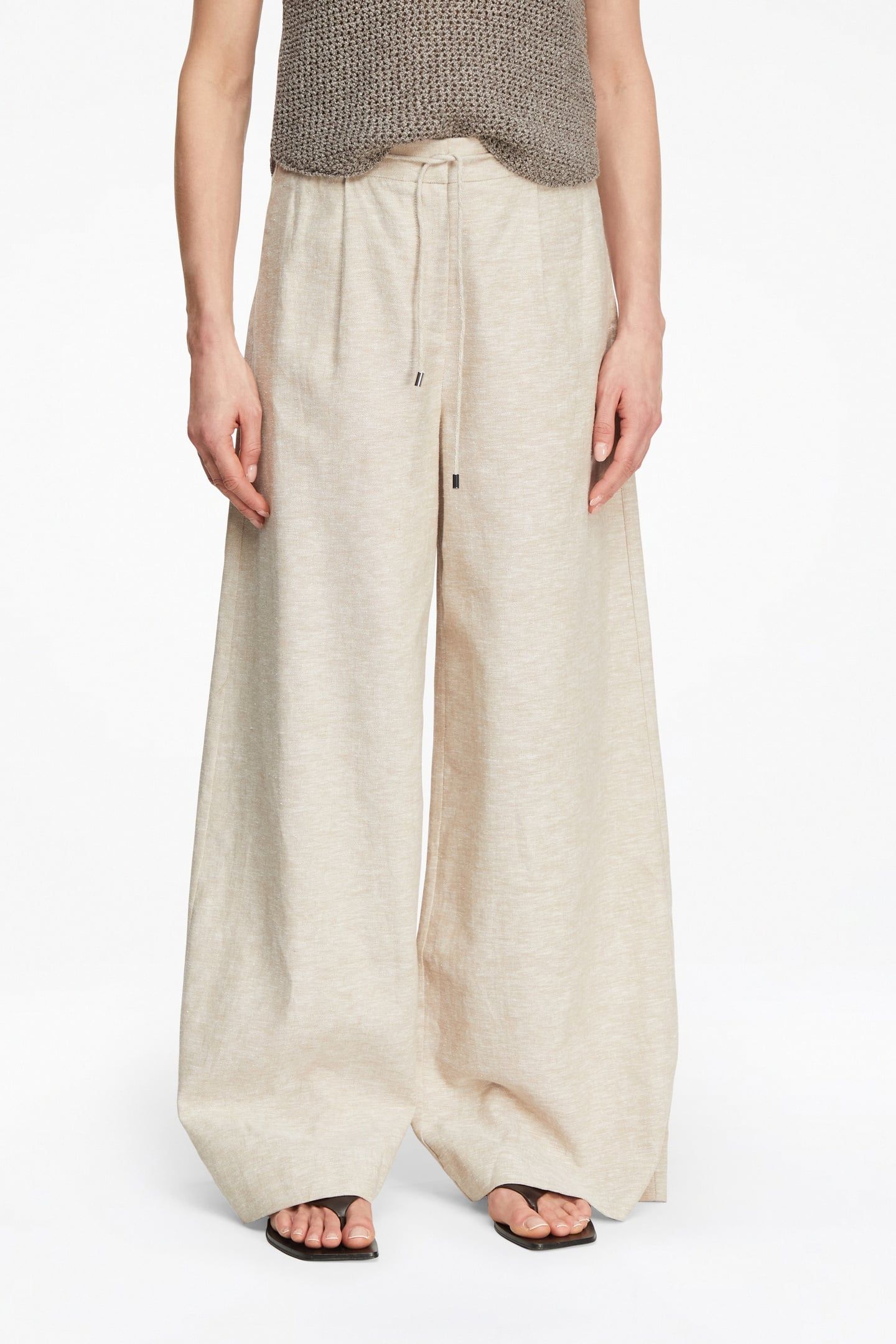 COMMA PANTS BEIGE 1