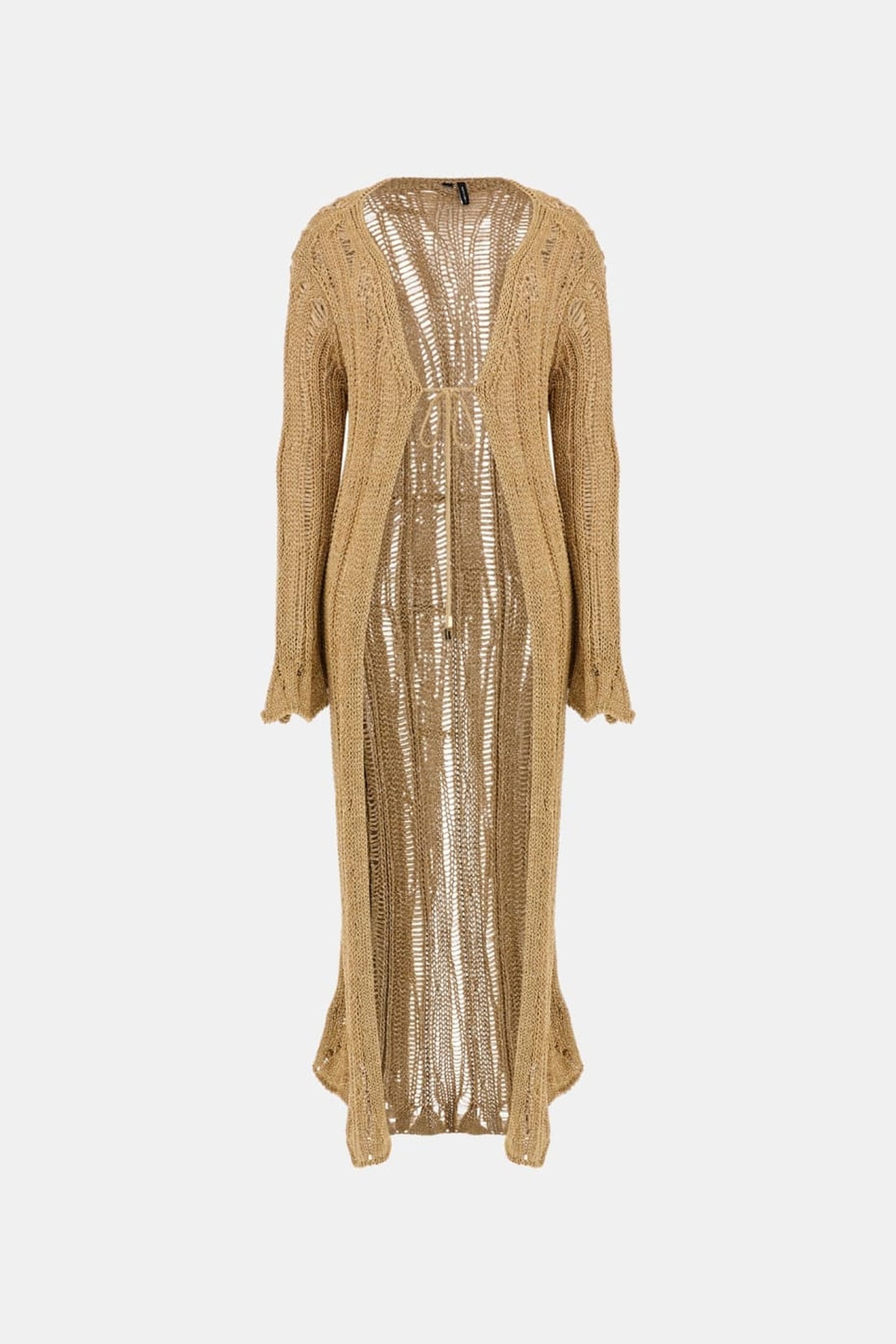 LUCKY LS LONG CARDI ANTIQUE GOLD MULTI 10