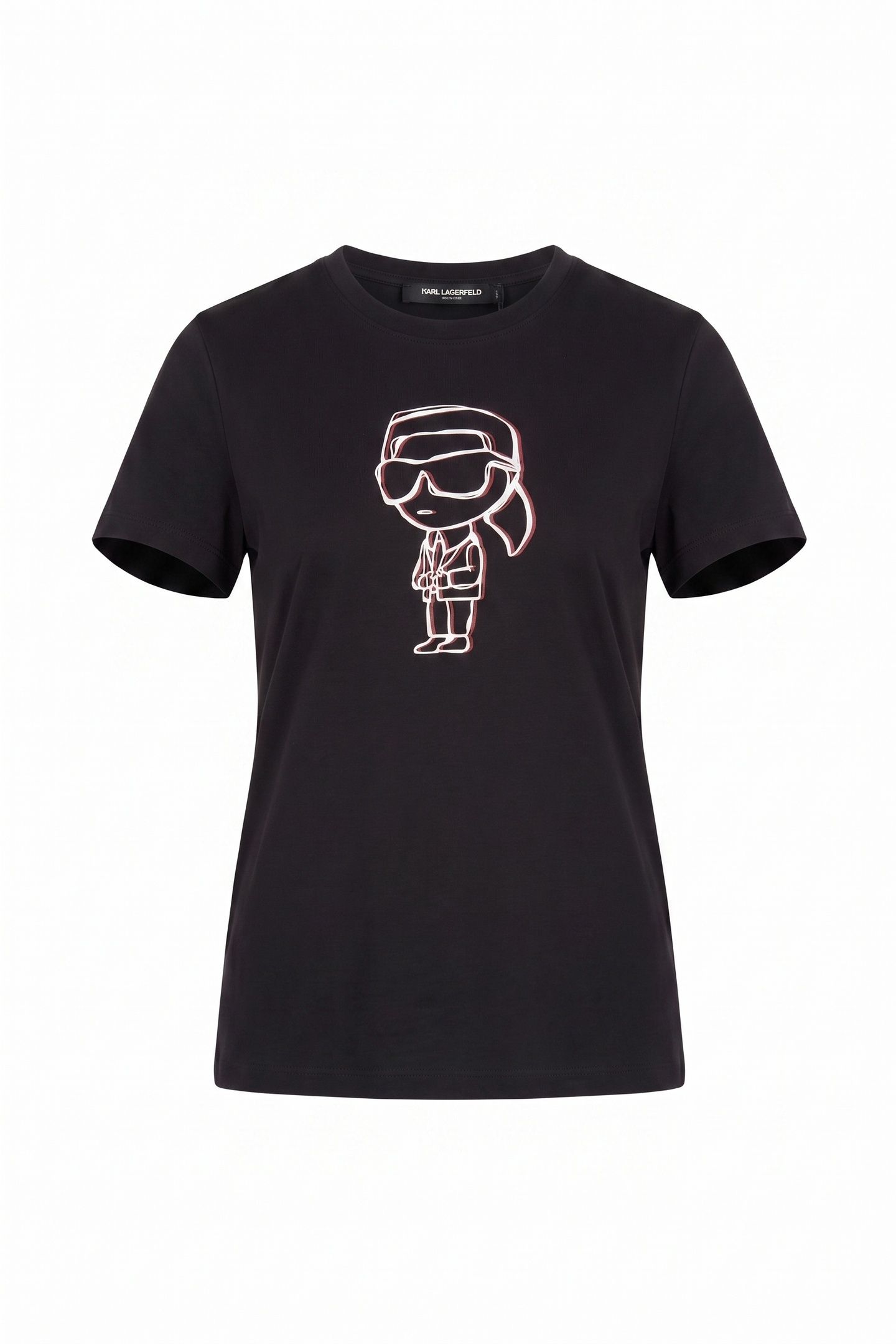 IKON SKETCH PRINT T-SHIRT BLACK 3