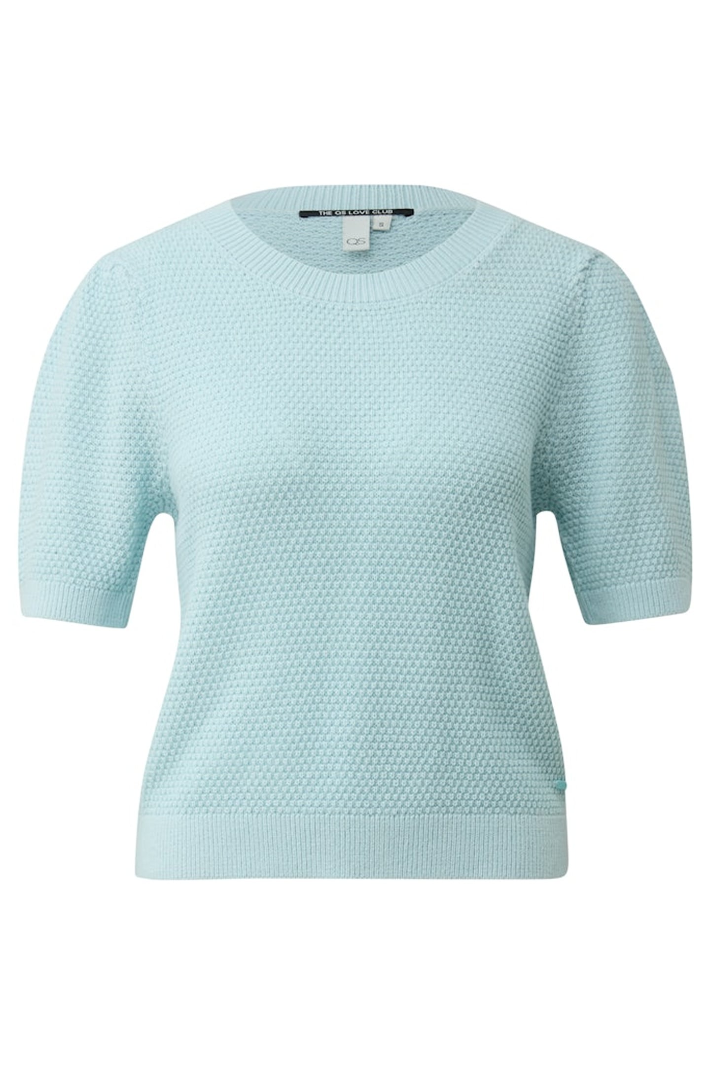 S.OLIVER-QS PULLOVER SHORTSLEEVE BLUE 7