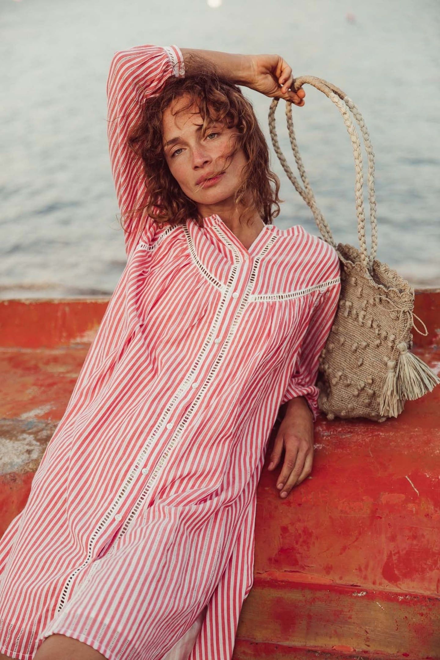DRESS LIVIANE STRAWBERRY STRIPES 4