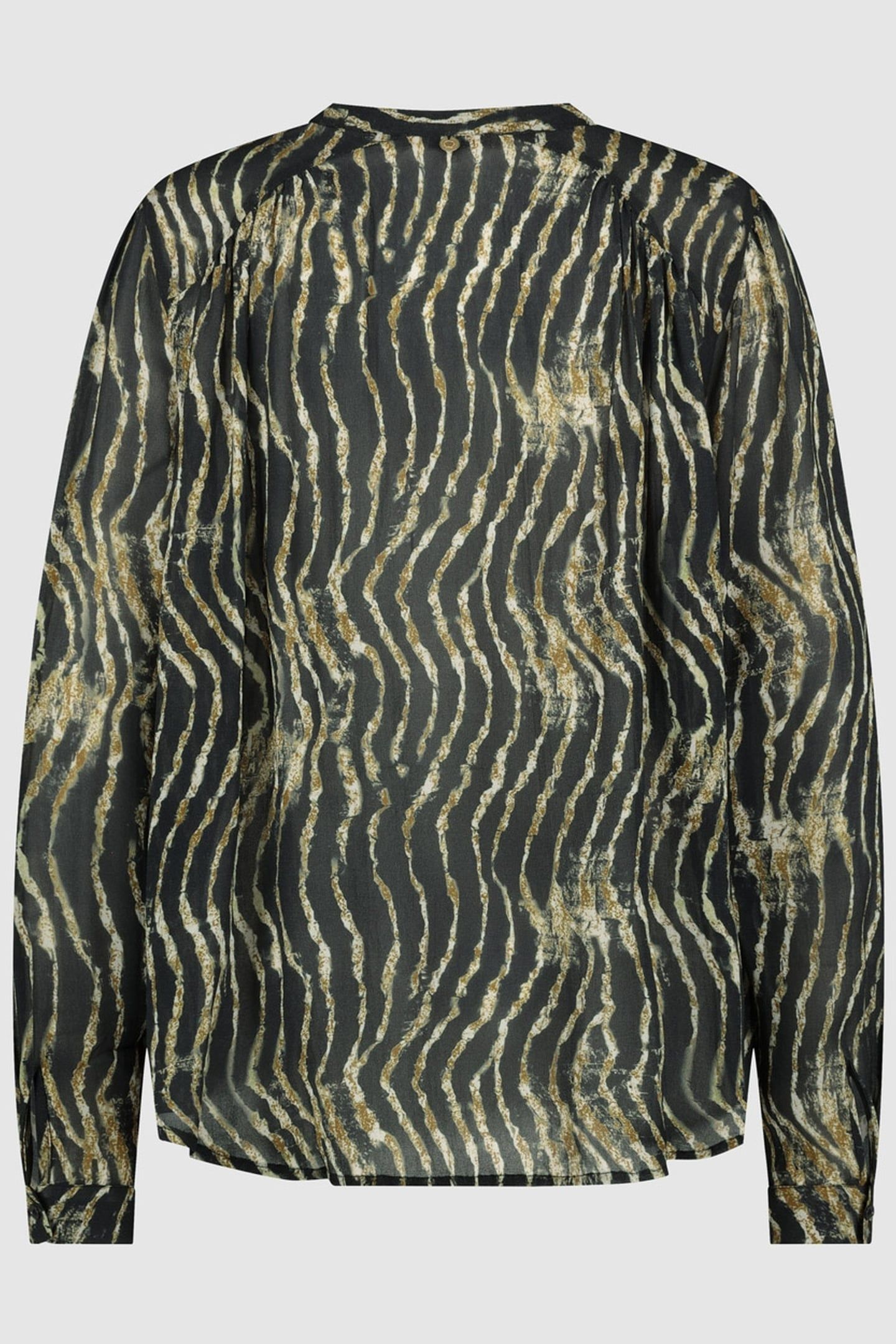 OLIVE BLOUSE BRONZE TIGER 2