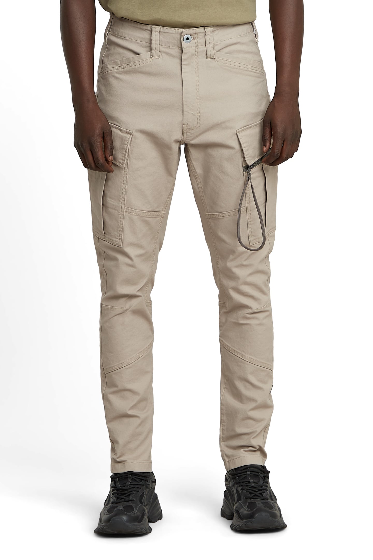 ZIP POCKET 3D SKINNY CARGO 2.0 VINTAGE KHAKI 2
