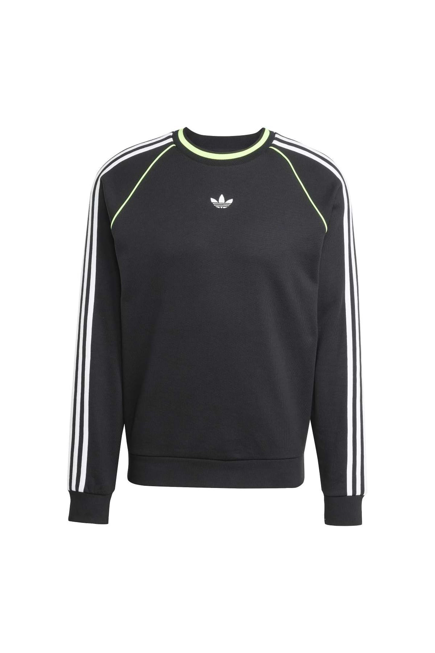 UNISEX ORIGINALS ADIDAS ADICOLOR PIPING CREW NECK BLACK 4