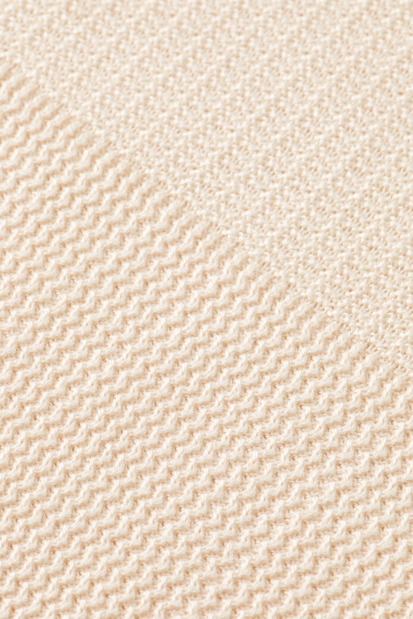 REGULAR-FIT KNITTED TONE ON TONE STRIPED POLO EGGNOG 3