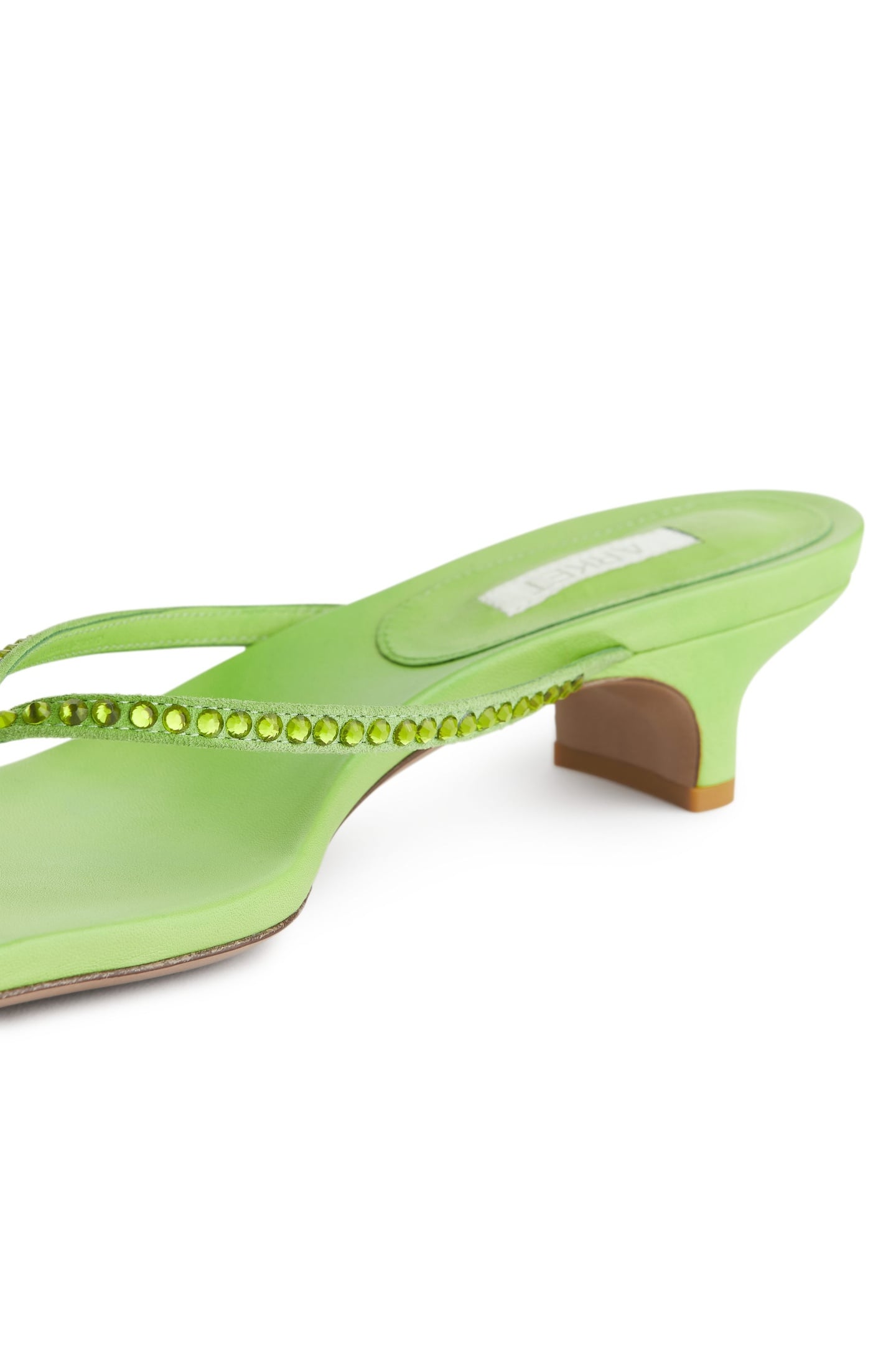 NEW RETTA WITH STRASS GREEN 5