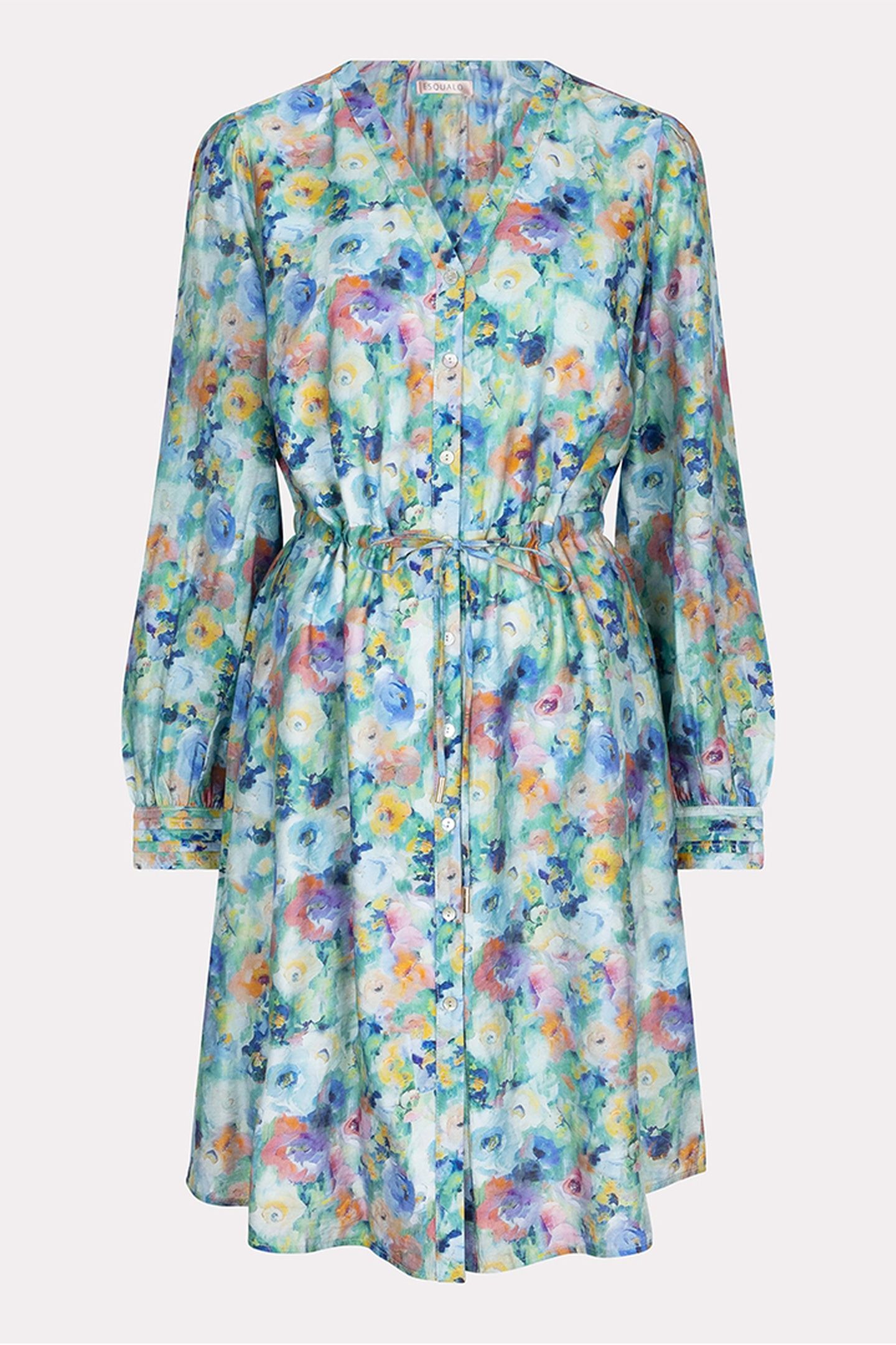 DRESS MIDI UTOPIA FLOWER PRINT 4