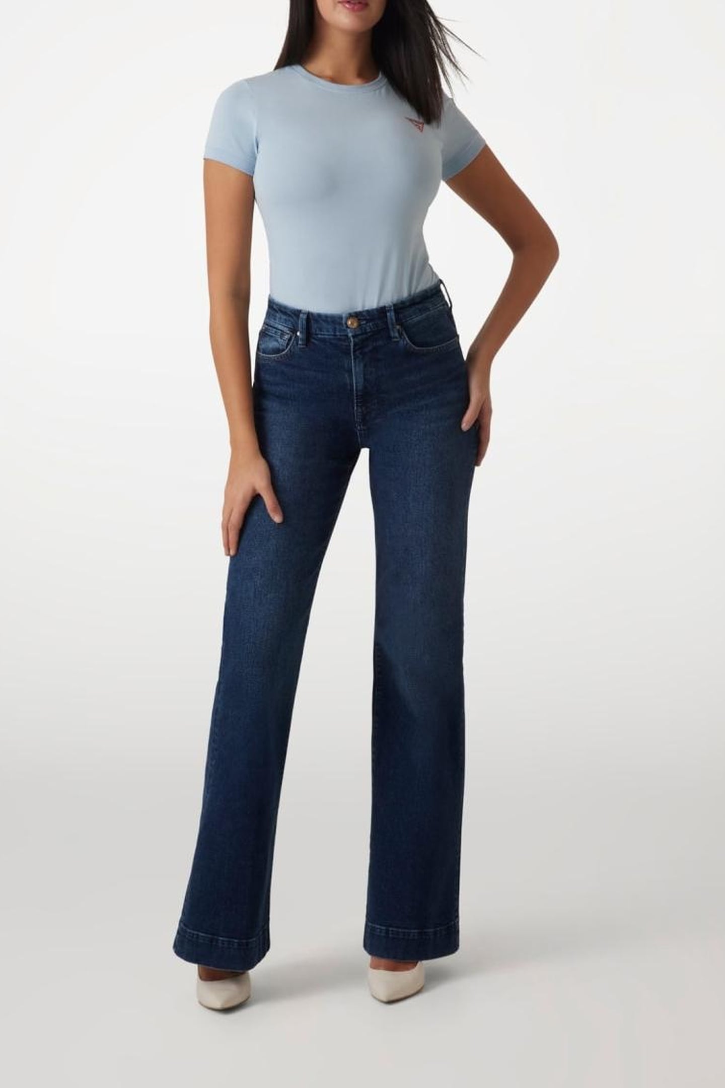 GUESS ECO SS CN MINI TRIANGLE CORONADO BLUE 4