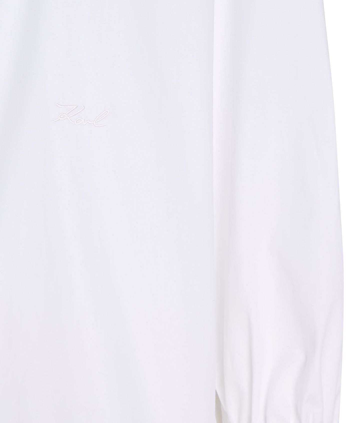RHINESTONE COLLAR SHIRT WHITE 5