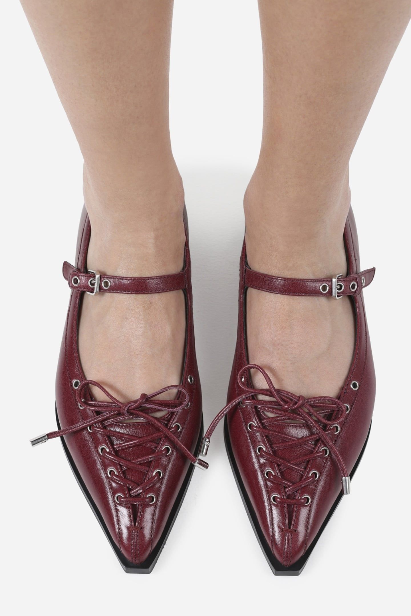 LAUR-YNN LOW SHOE WINTER OXBLOOD 5
