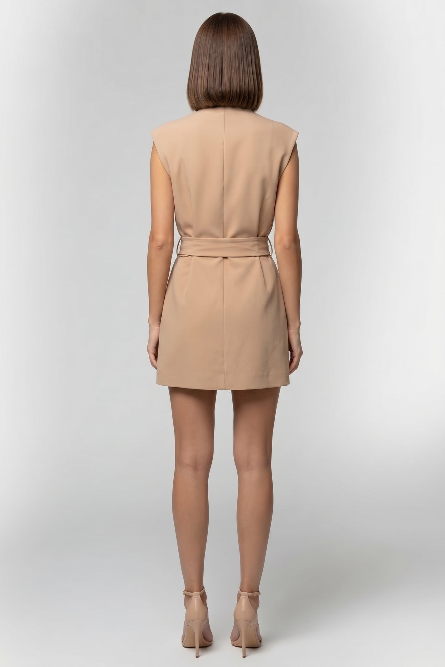 THE ULTIMATE MUSE SLEEVELESS DRESS WITH ADDITIONAL BELTS | C 2
