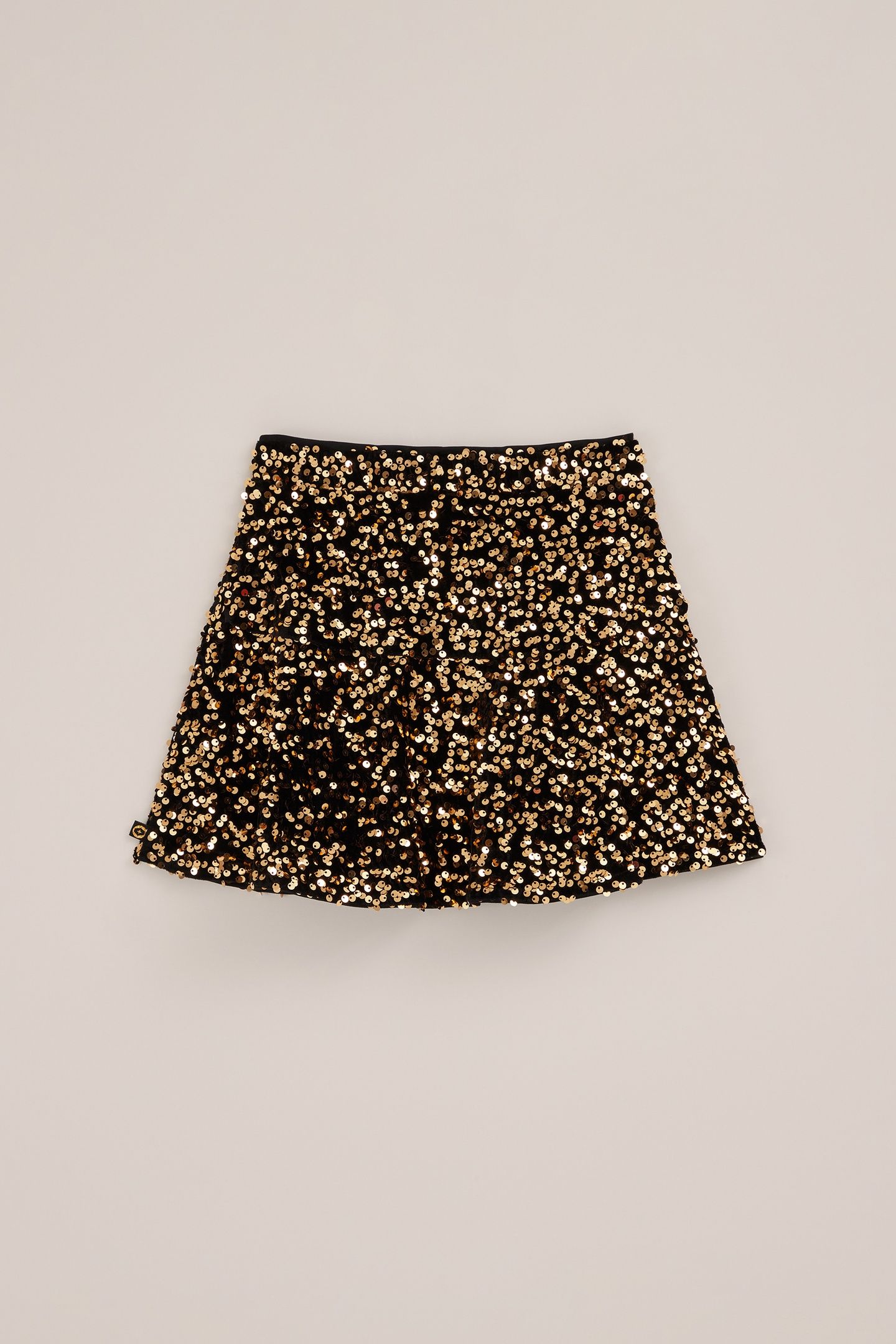 SKIRT MINI LENGTH GOLD 4