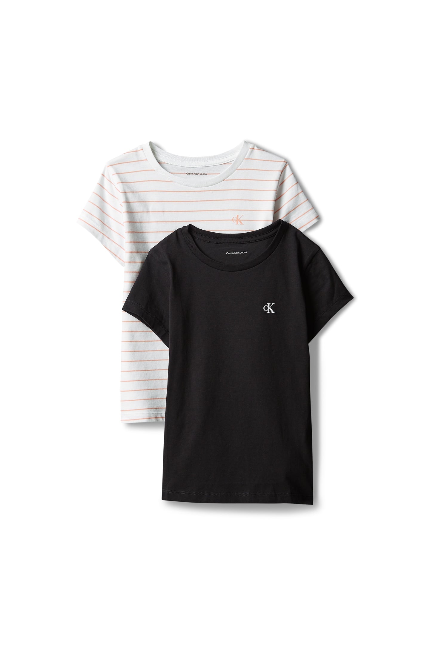 GIRLS CK 2-PACK TEE WHITE 1