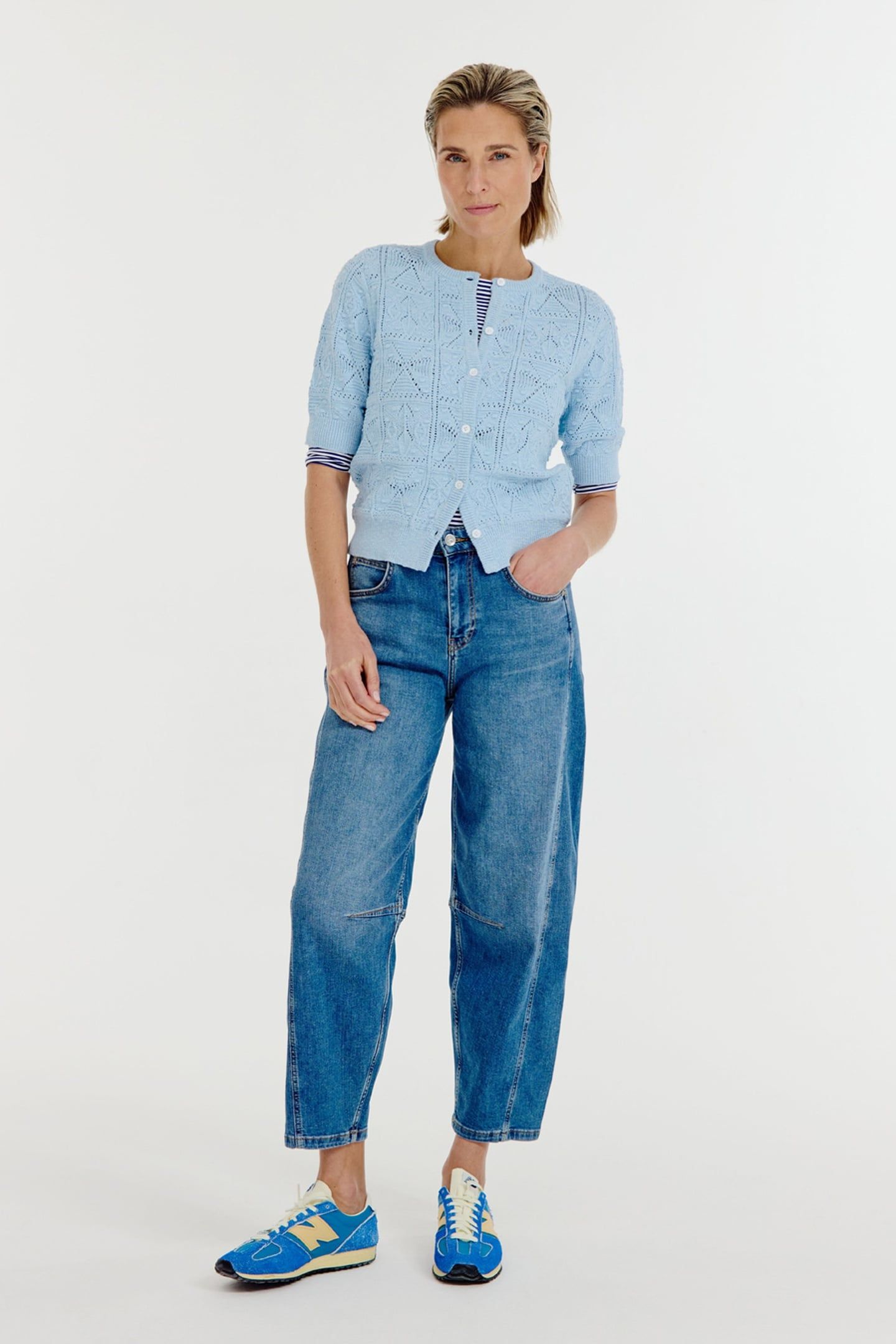 BEAU CARDIGAN LIGHT BLUE 2