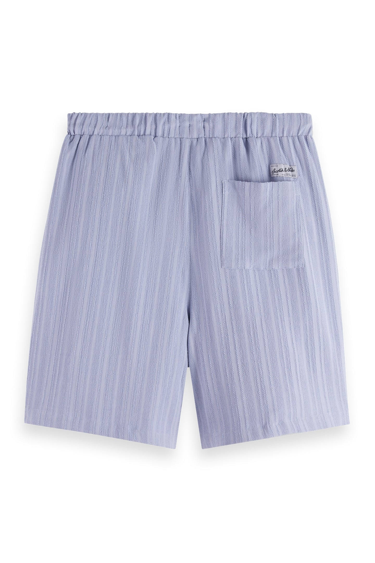 FAVE - TONAL STRIPED REGULAR FIT BERMUDA SHORTS LANGUID LAVE 2