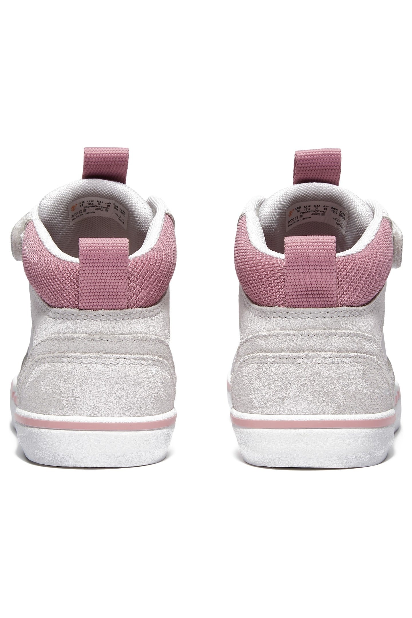 MID HOOK & LOOP SNEAKER LT GREY SUEDE 6