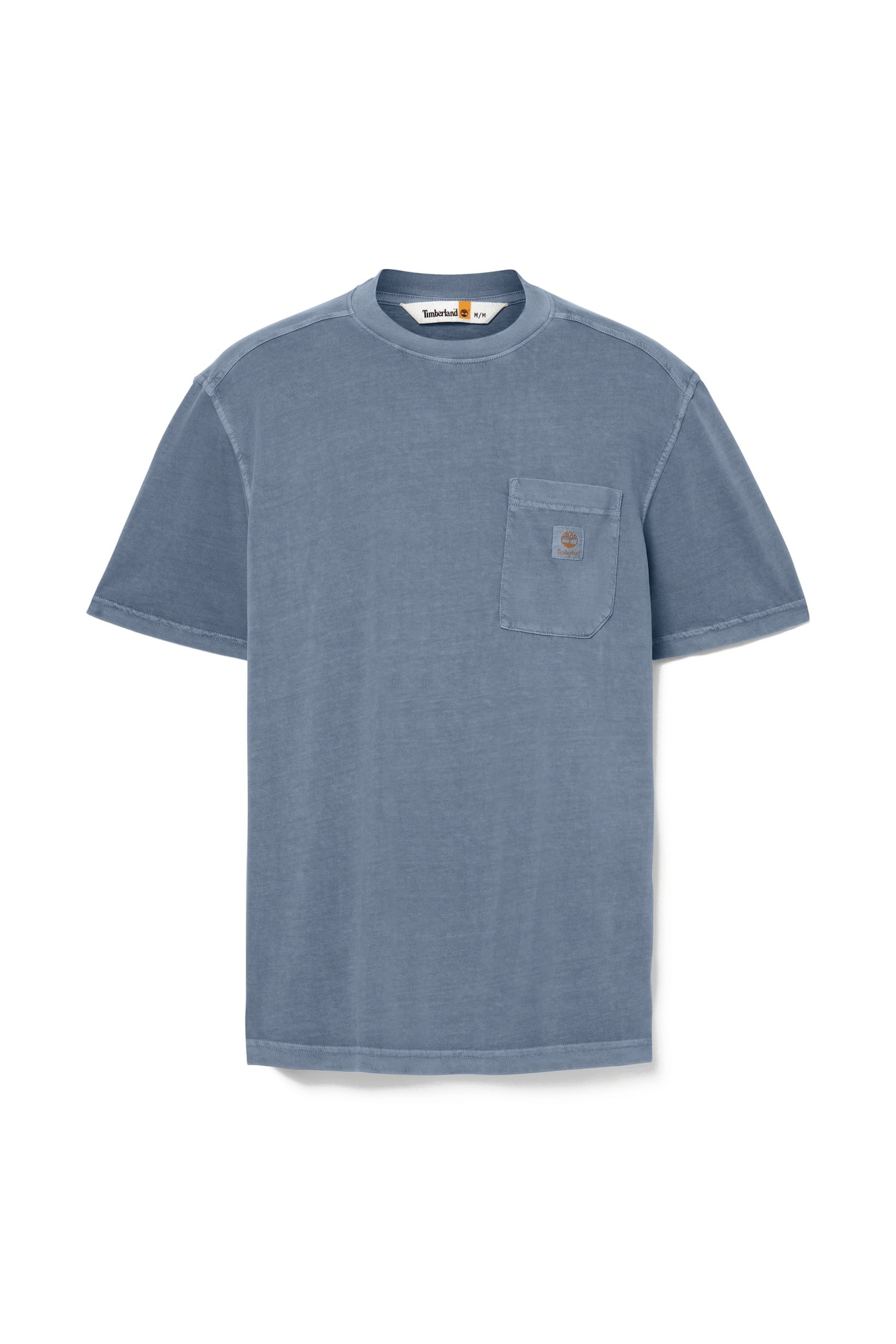 GARMENT DYE CHEST POCKET TEE NAVY 3