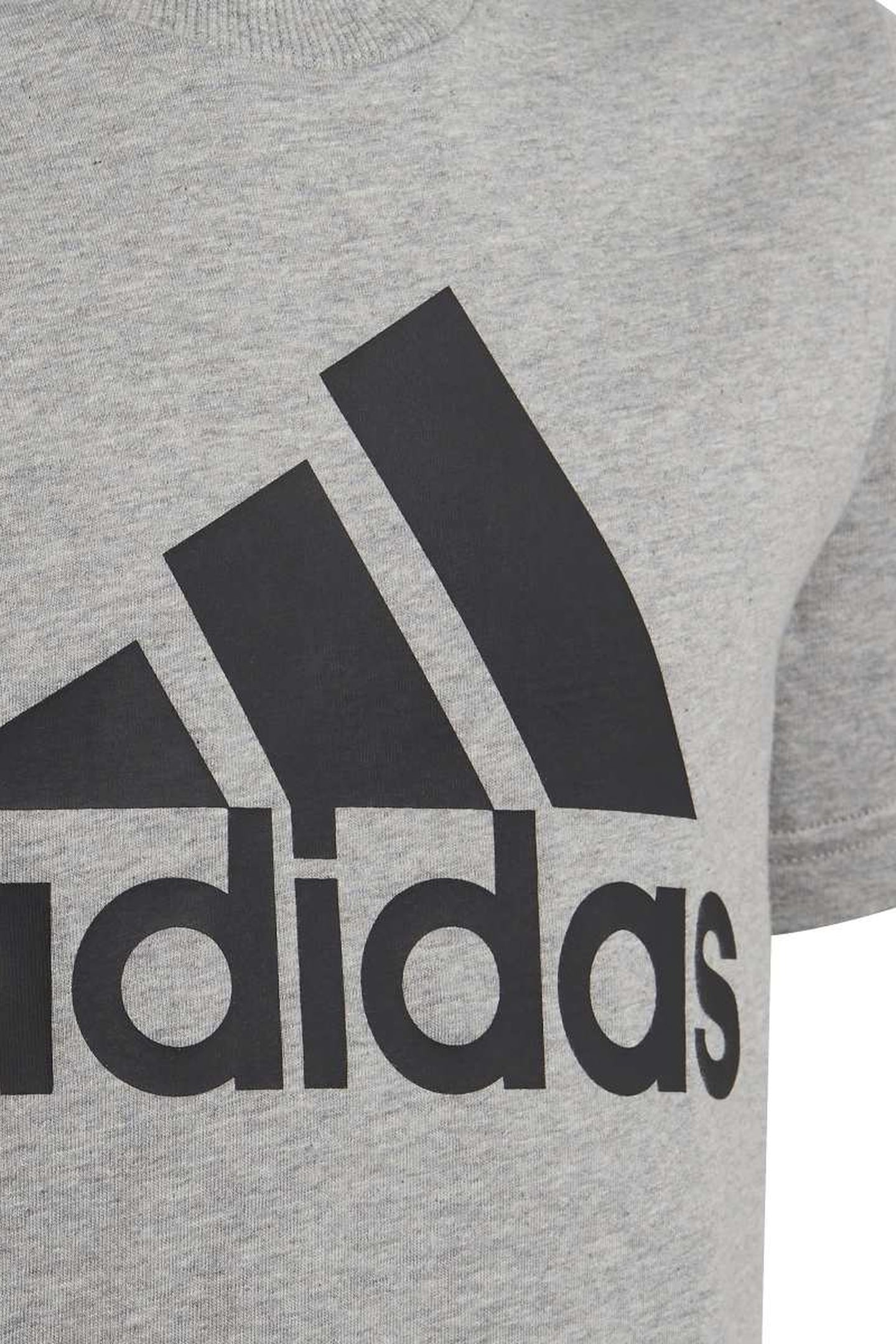 SPORTSWEAR ADIDAS BOYS ESSENTIALS T-SHIRT MEDIUM GREY HEATHE 3