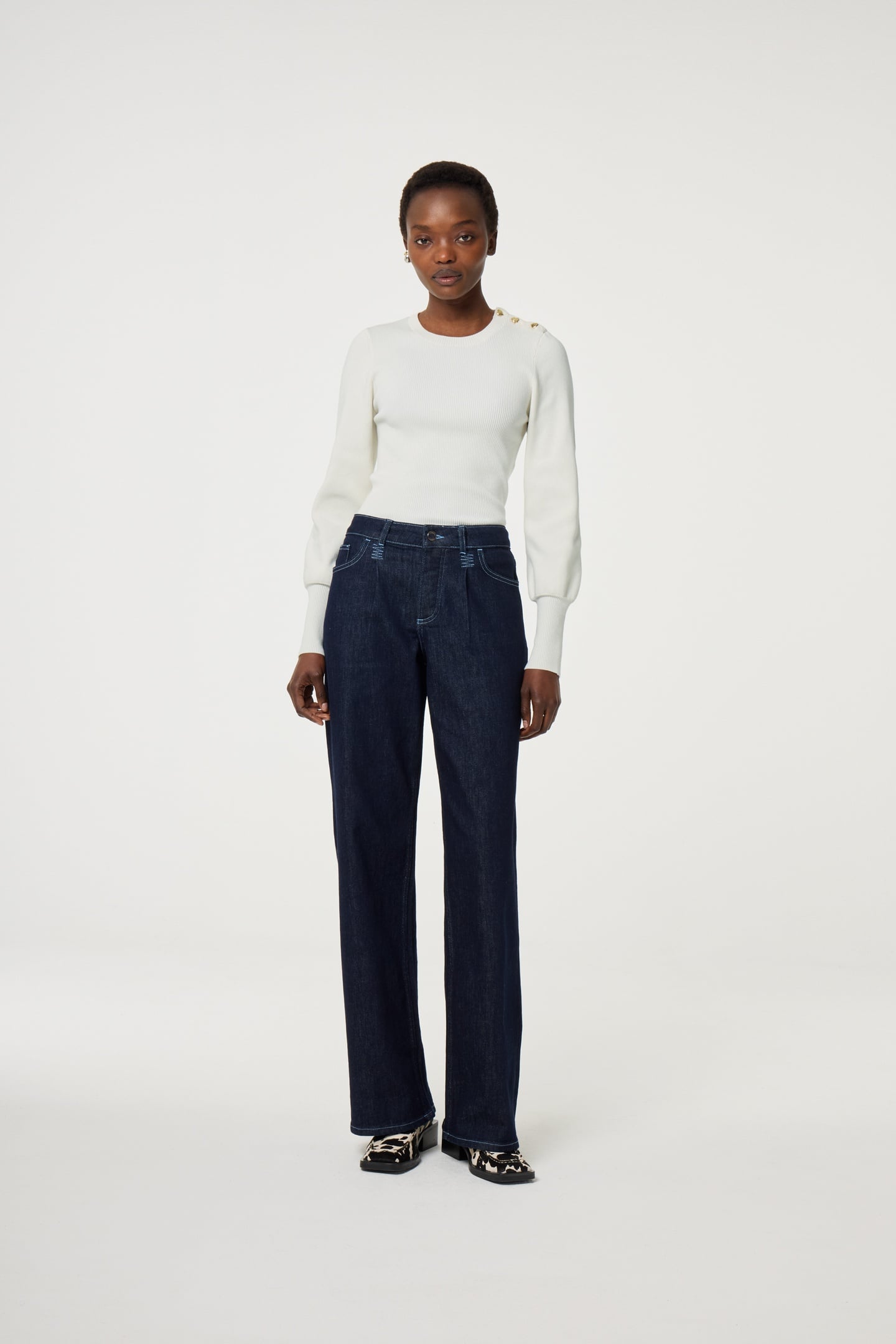 LILLIAN PULLOVER COSY WHITE 2