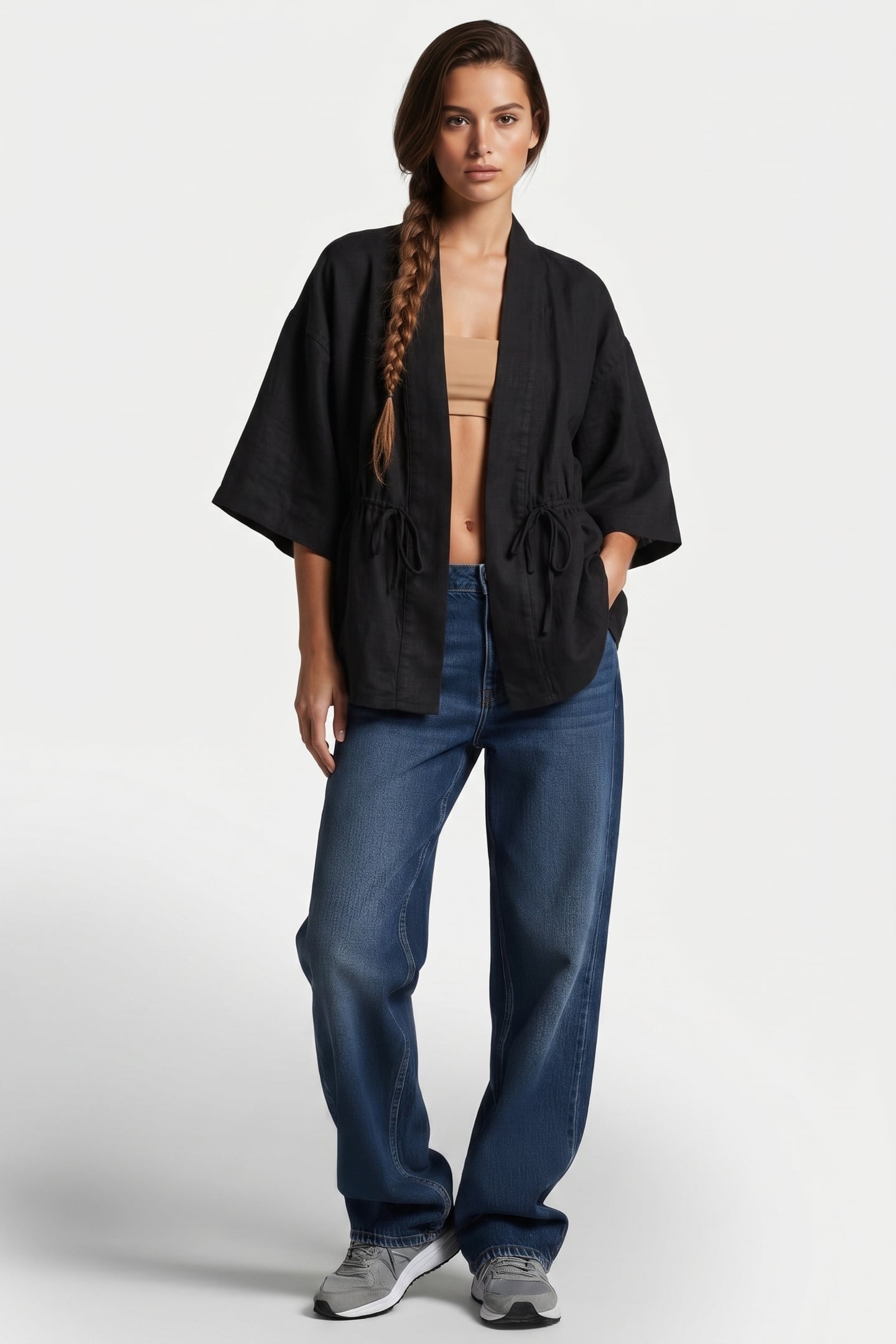 ES ZINNIA BLAZER BLACK 1